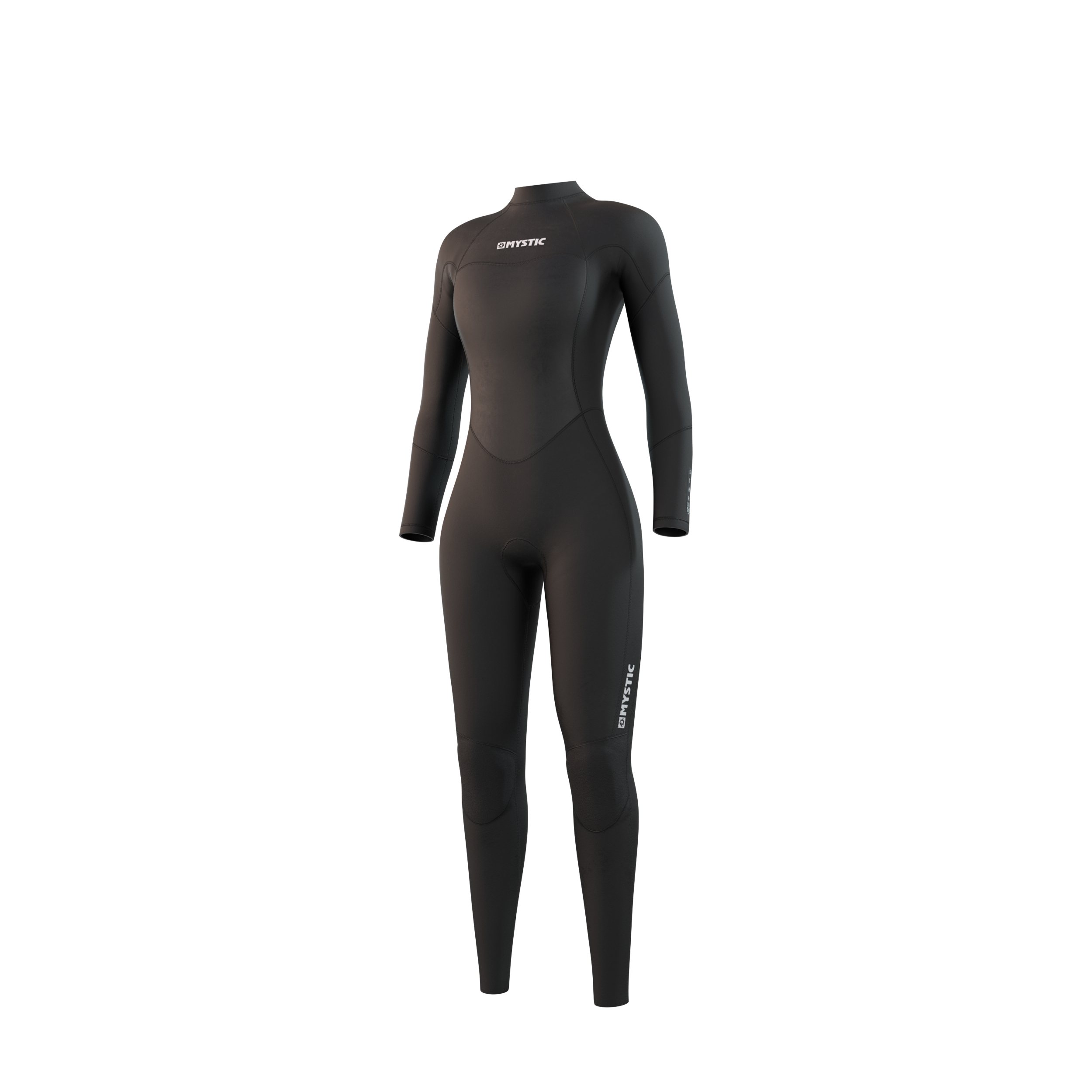 Mystic Star Fullsuit 5/3mm Bzip Women black, front view