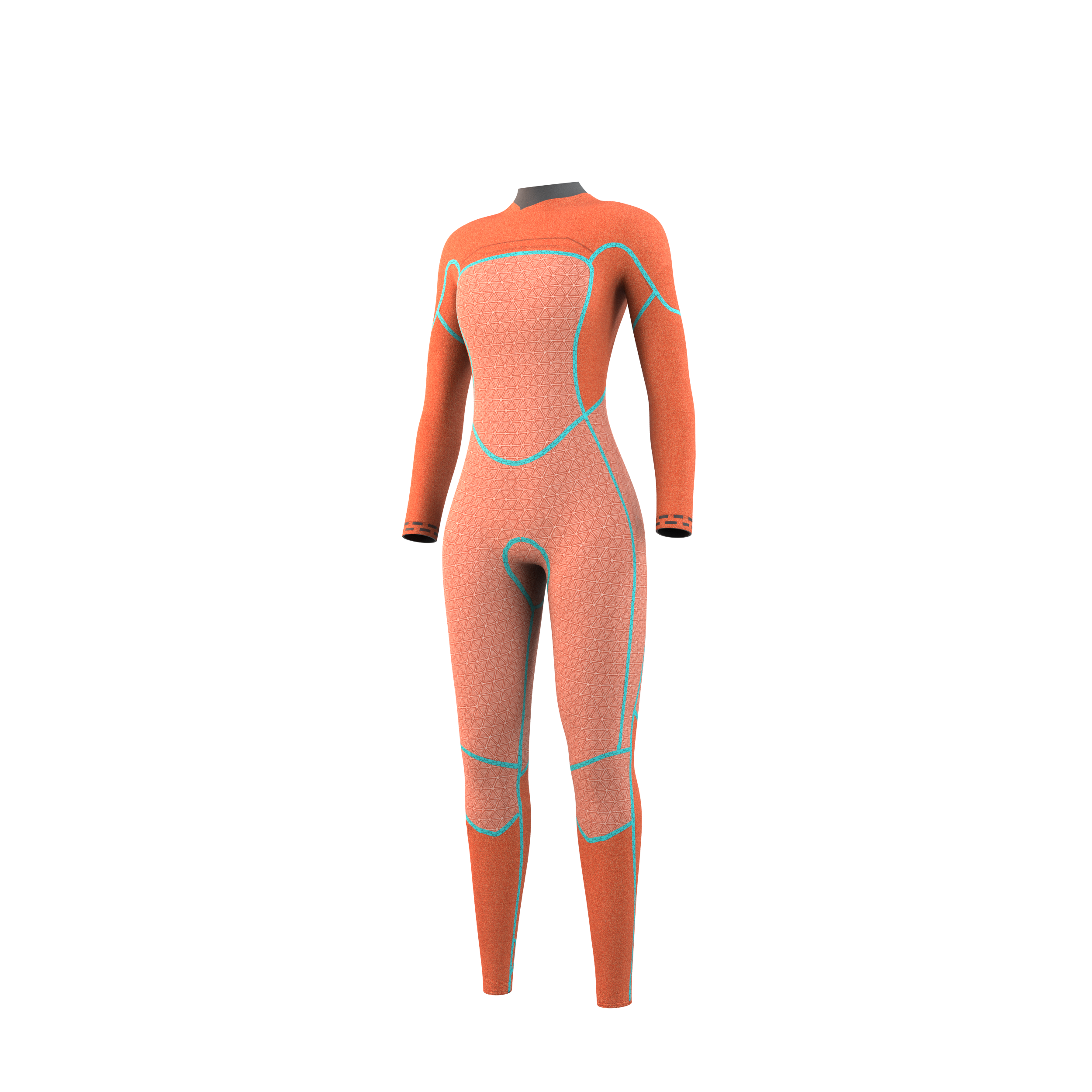 Gem Fullsuit 5/4mm Double Fzip Women 2025