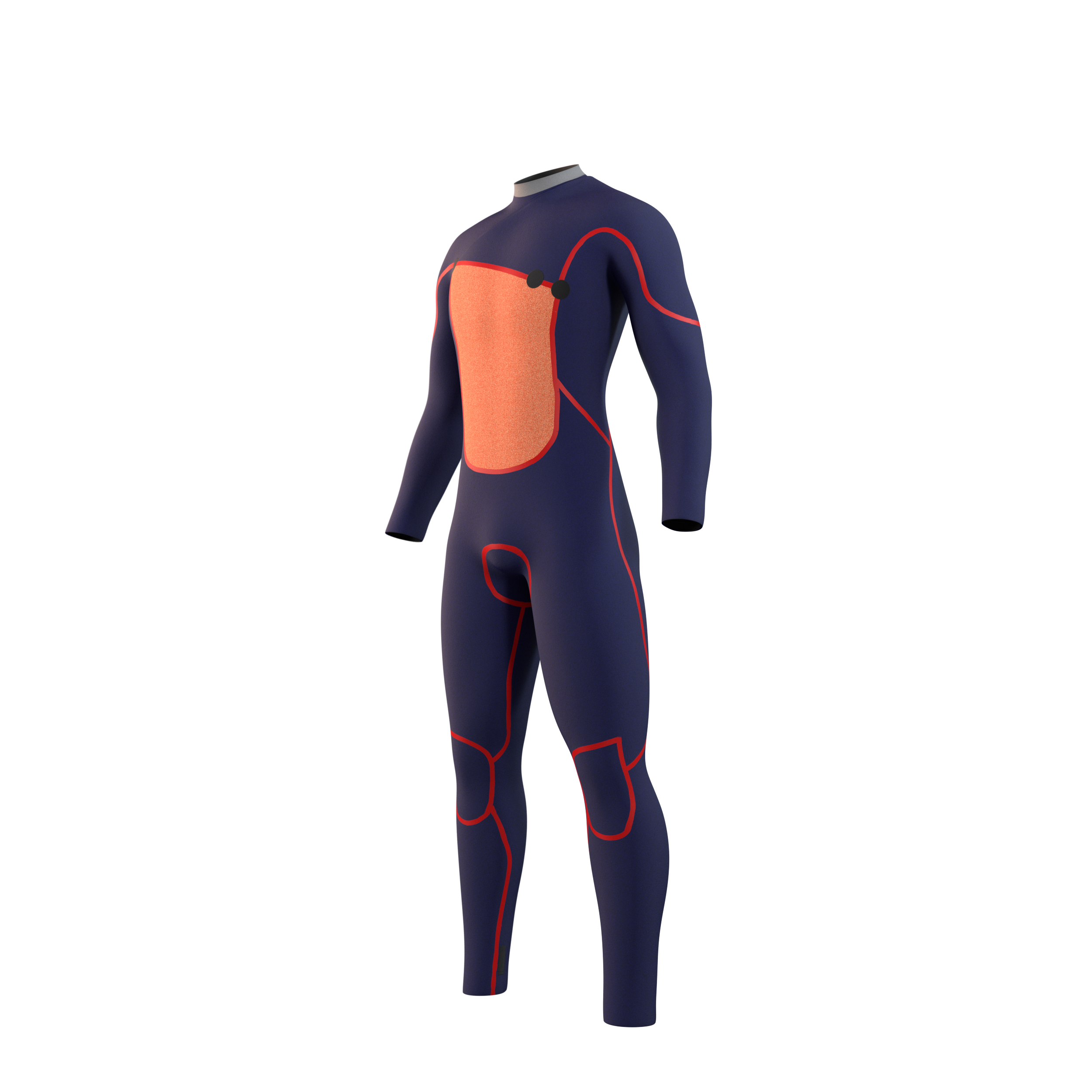 Der One Fullsuit 4/3mm Zipfree