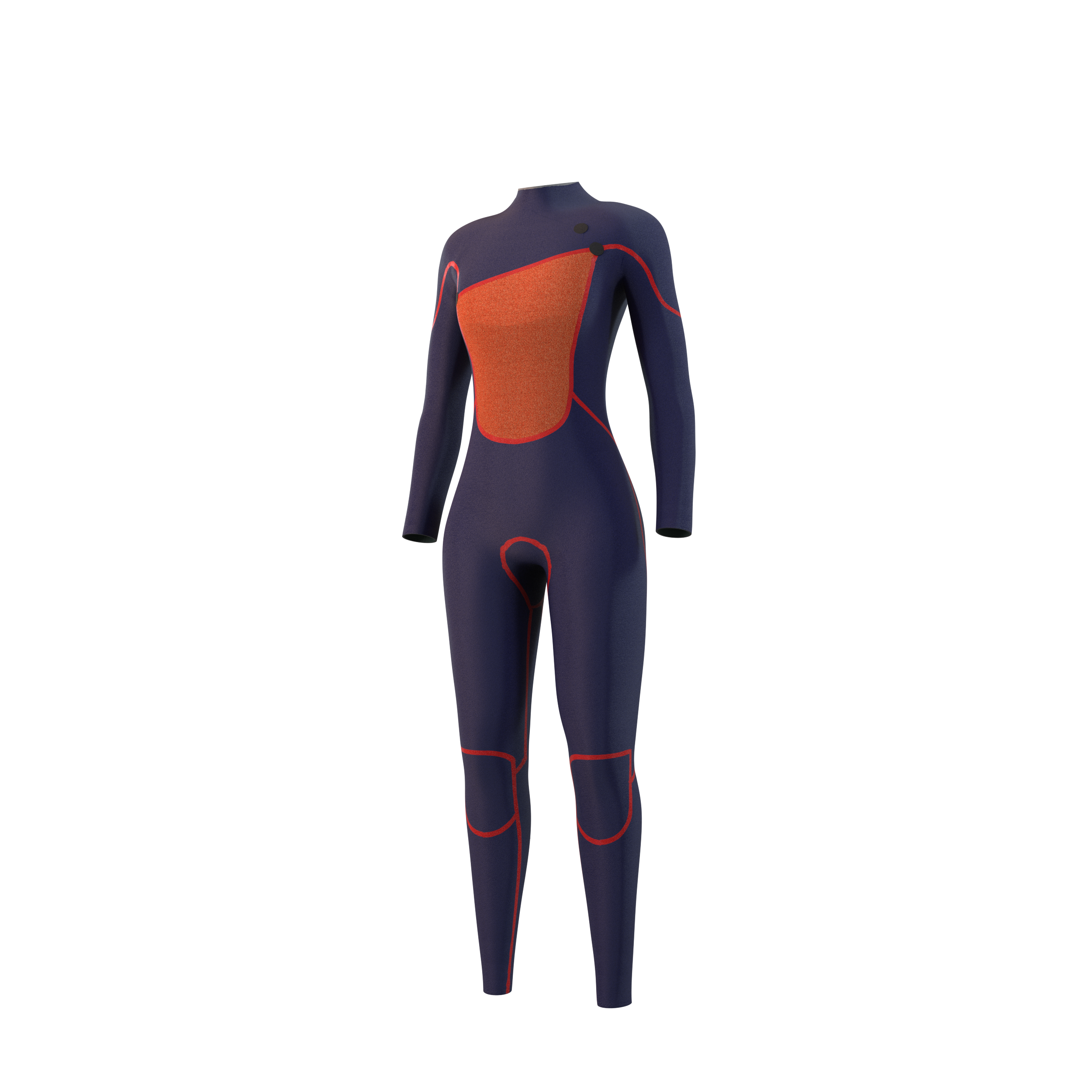 The One Fullsuit 4/3mm Zipfree Damen