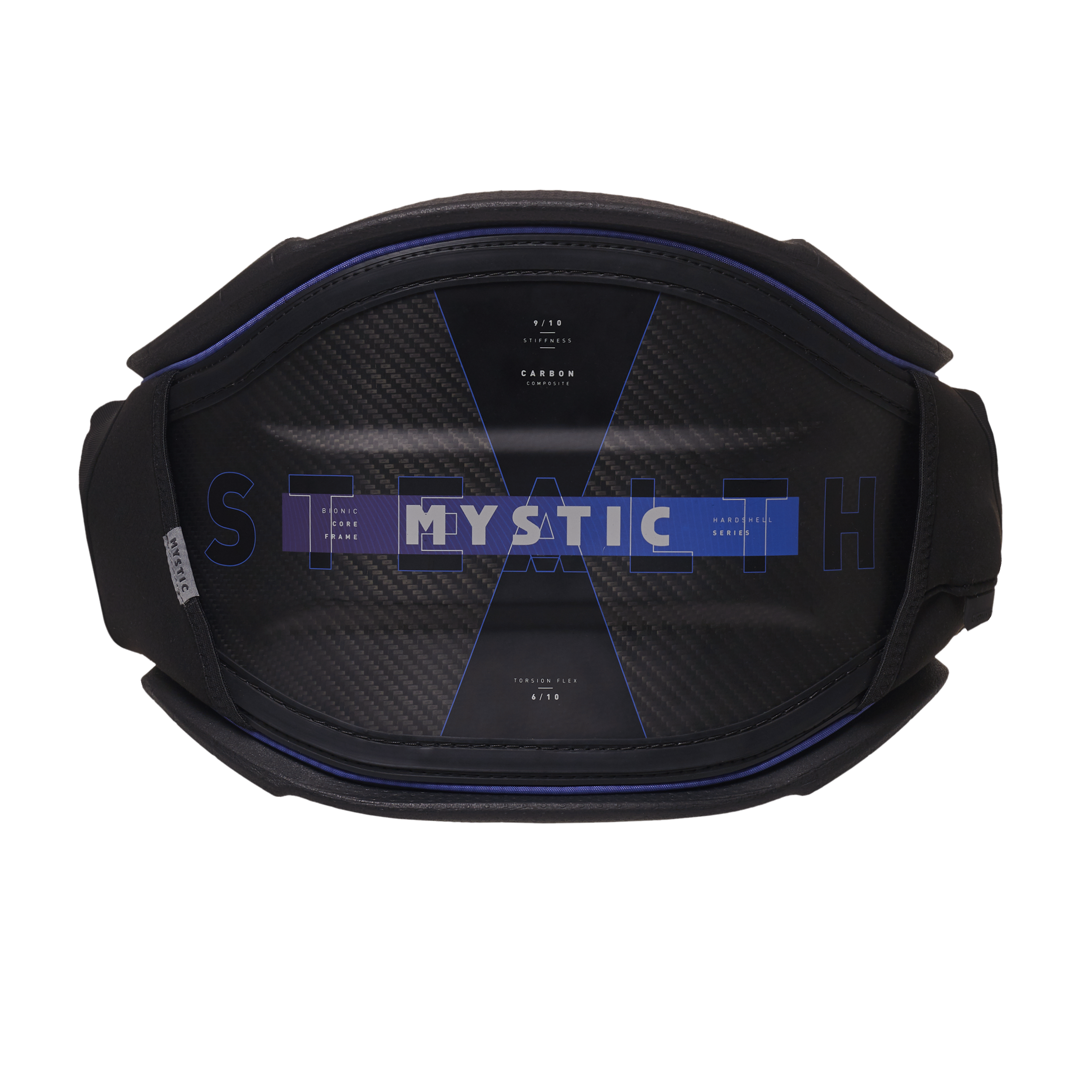 Mystic Stealth Waist Harness 2023 blue, back view