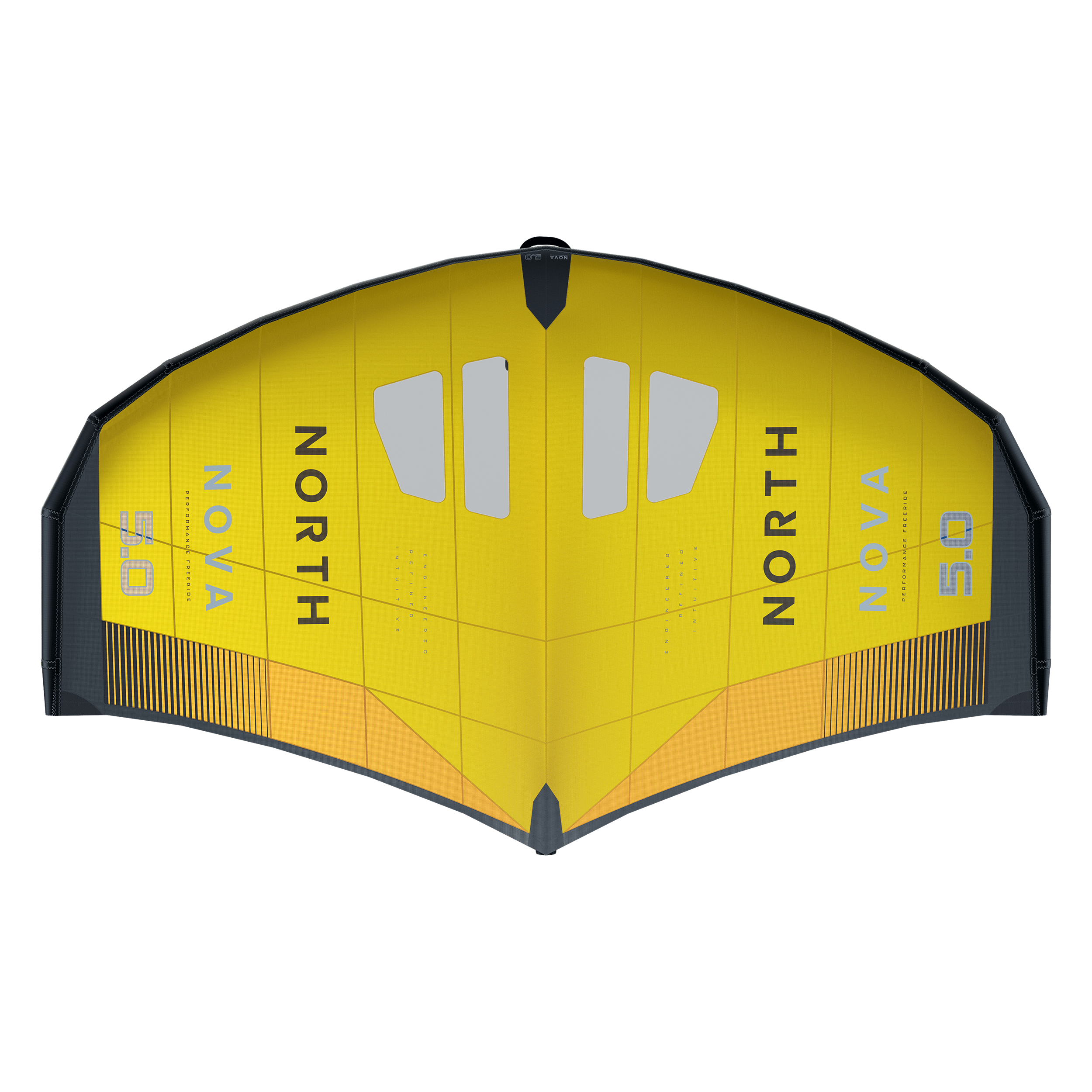 North Nova Wing 2023 yellow, top view