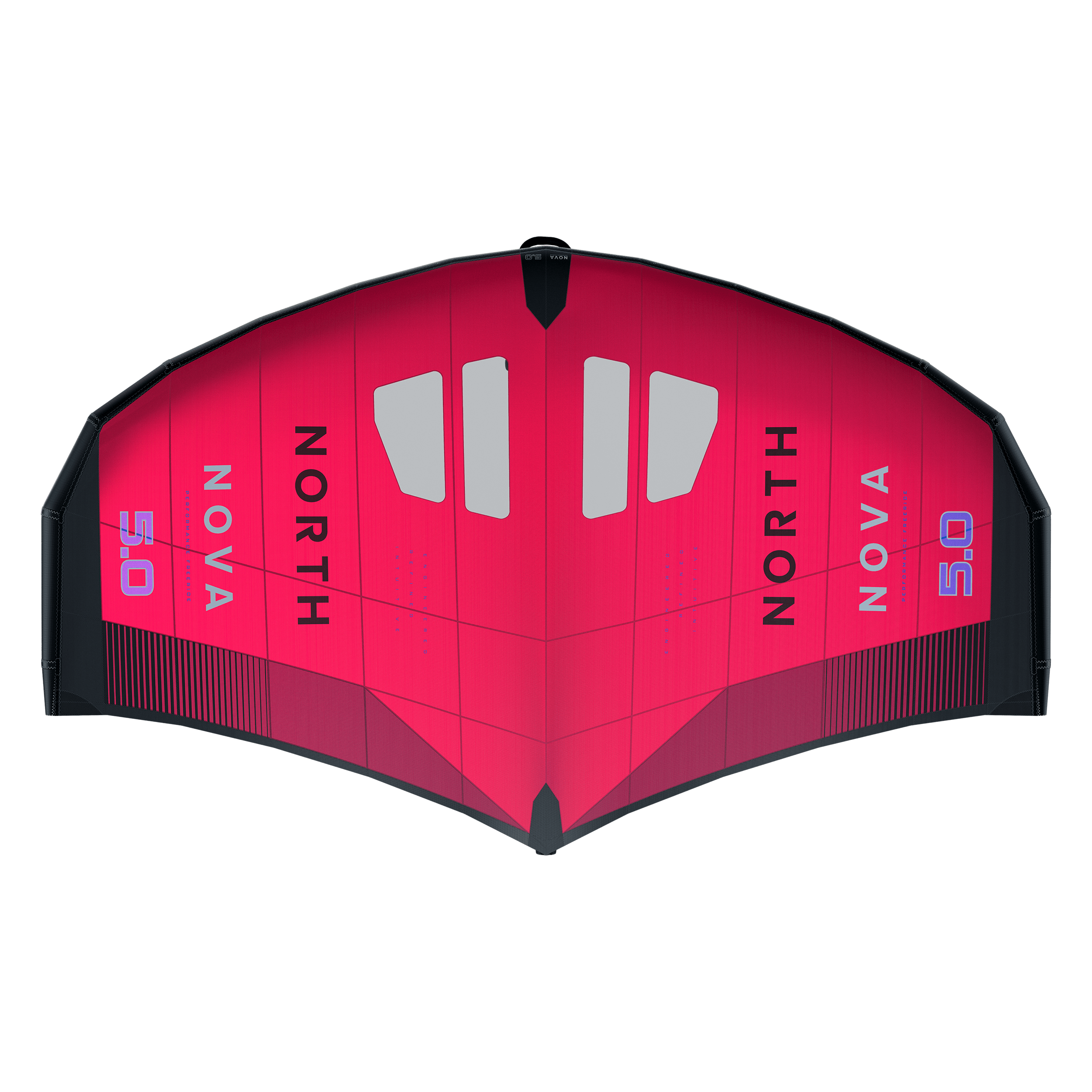 North Nova Wing 2023 red, top view