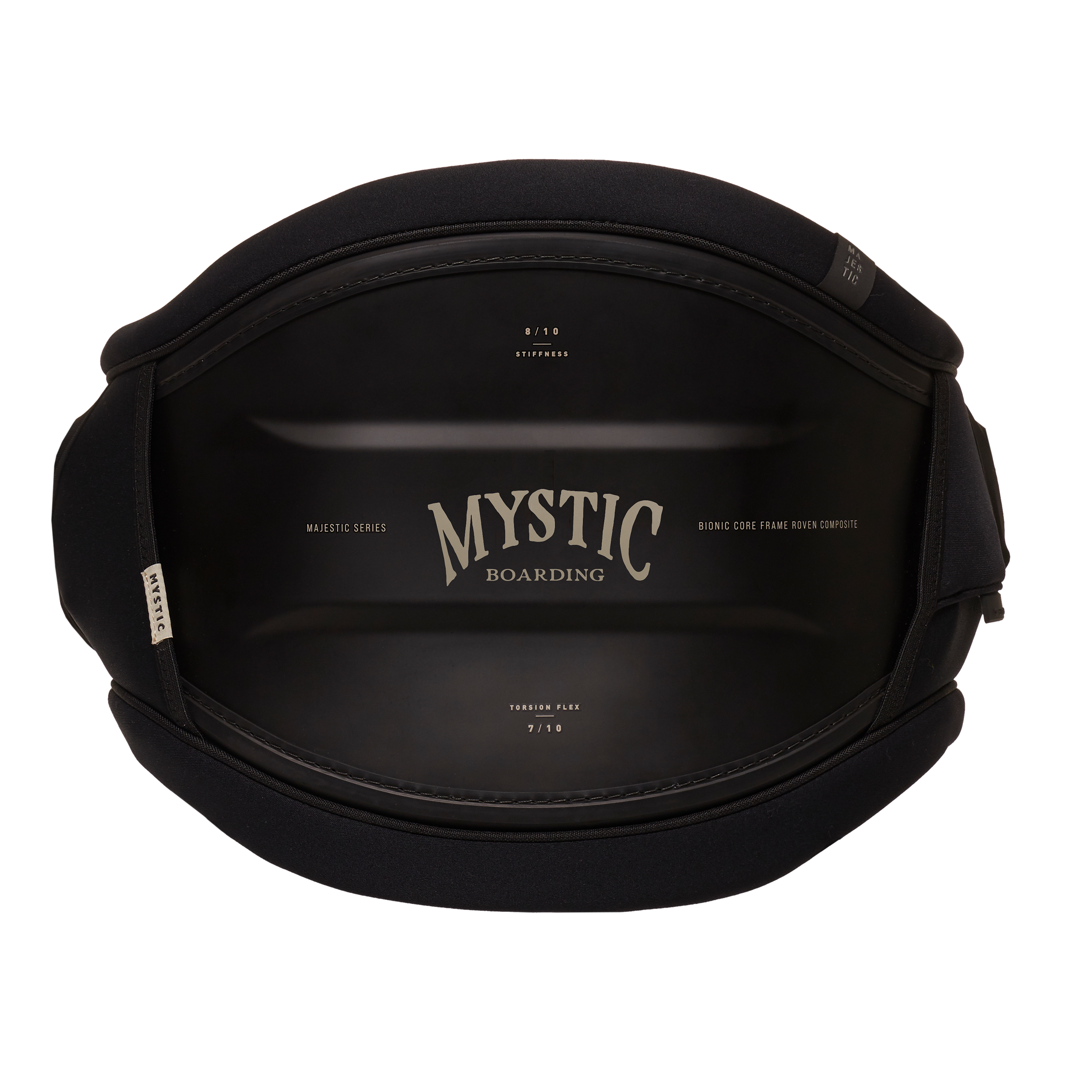 Mystic Majestic Waist Harness 2023 black, back view
