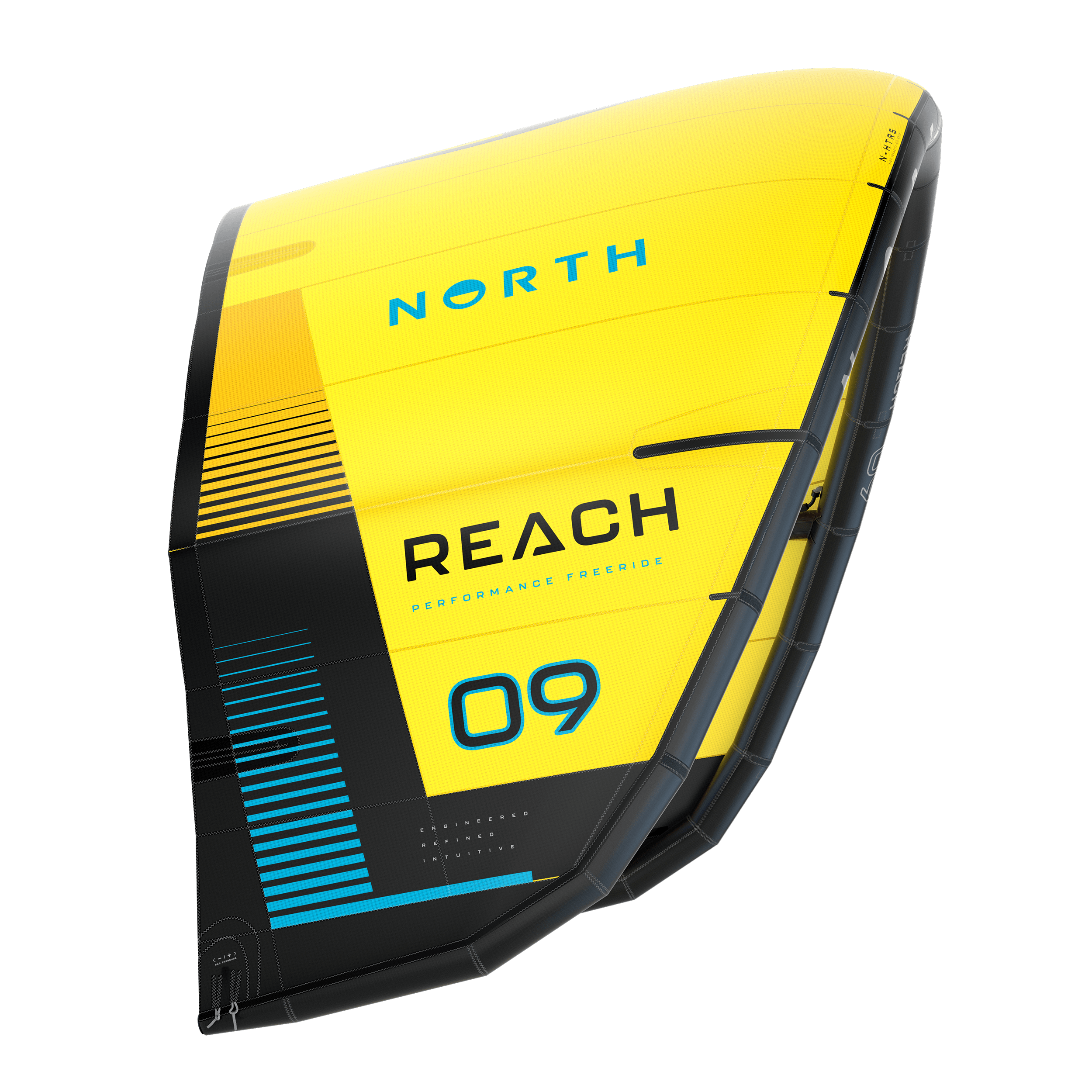 North Reach 2024 yellow, side view