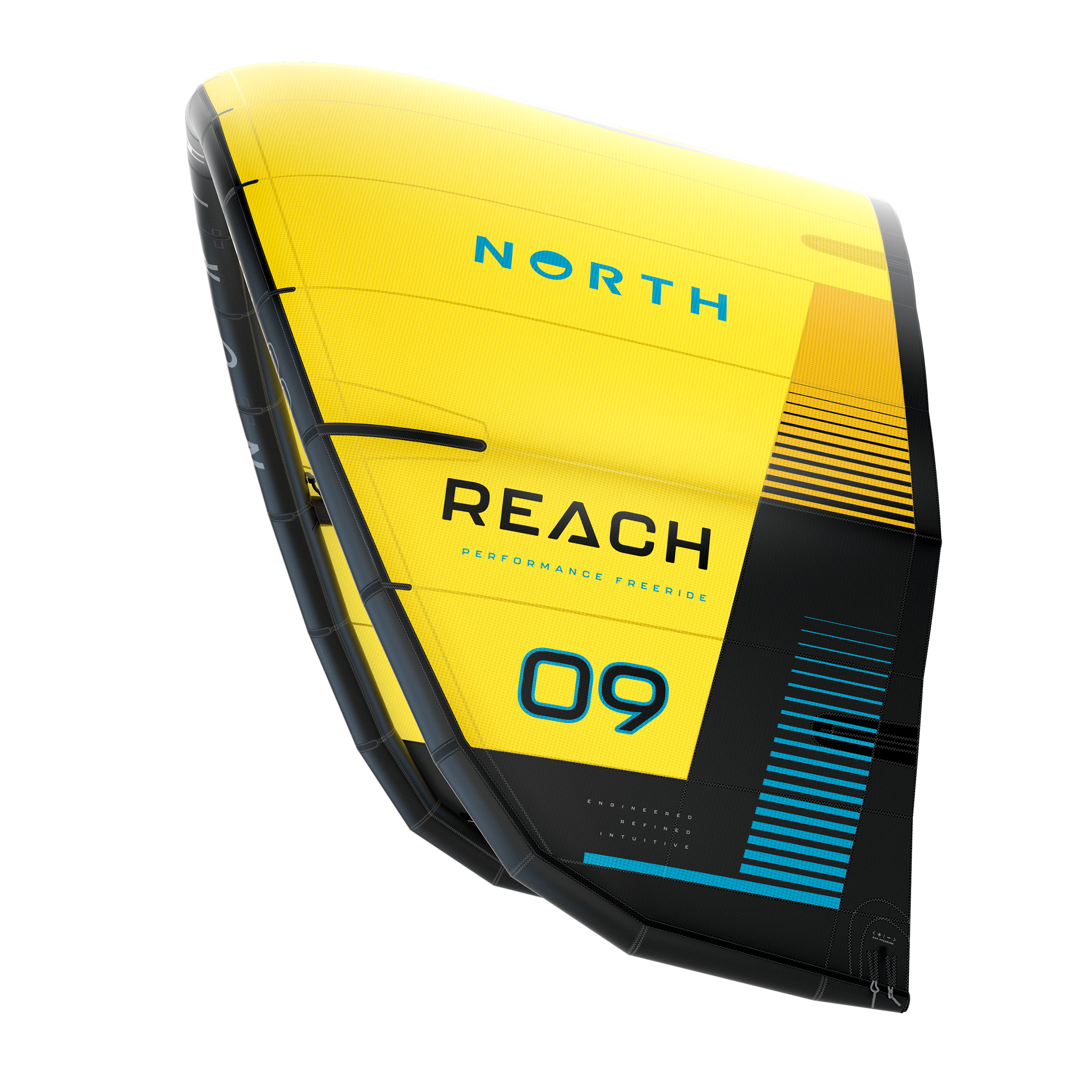 North Reach 2024 yellow, side view