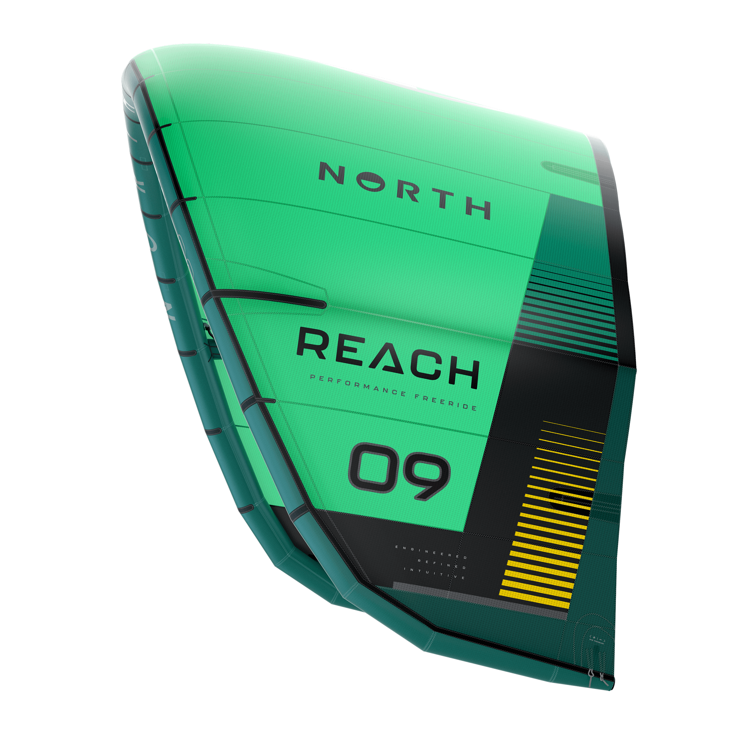 North Reach 2024 green, side view