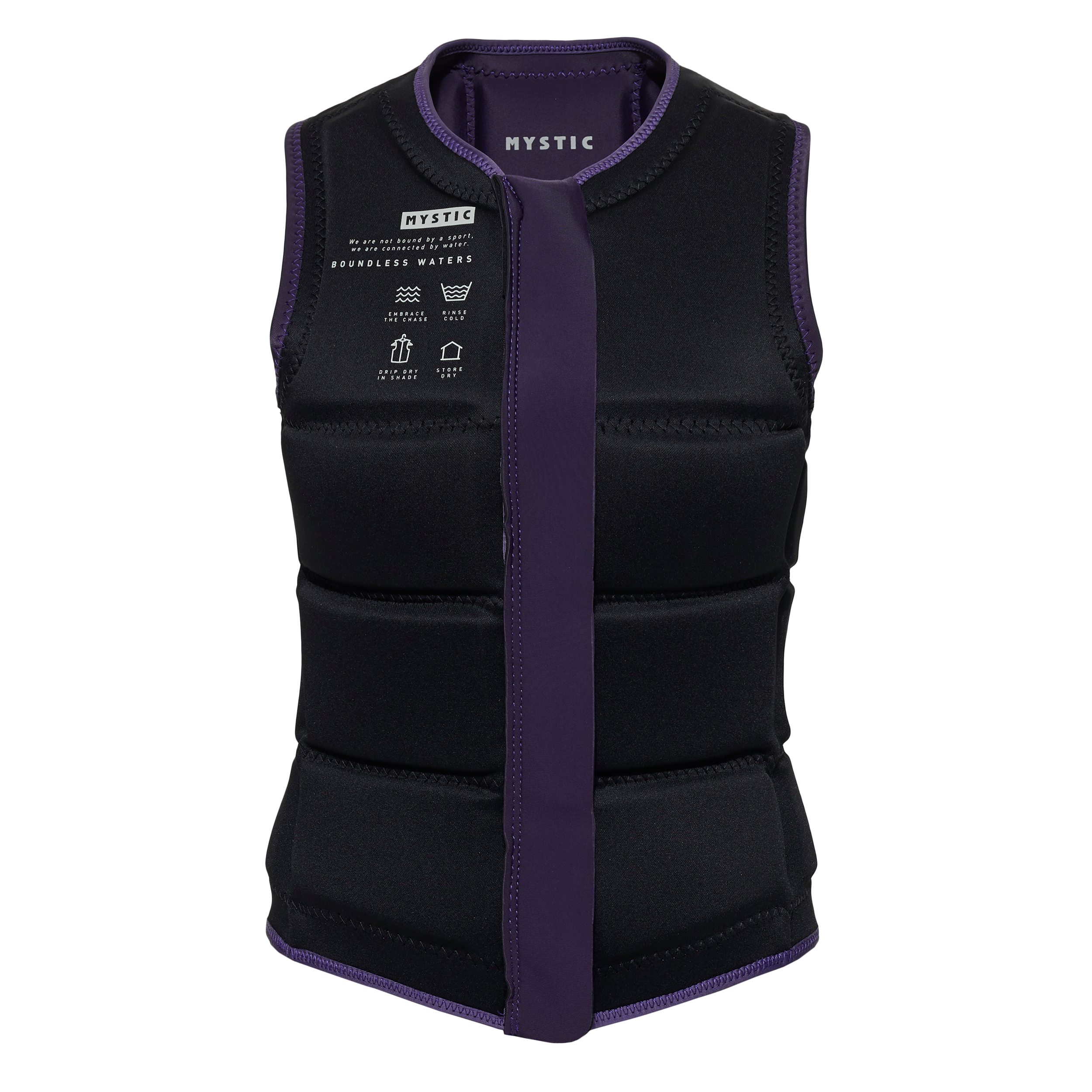 Mystic Star Impact Vest Fzip Wake Women