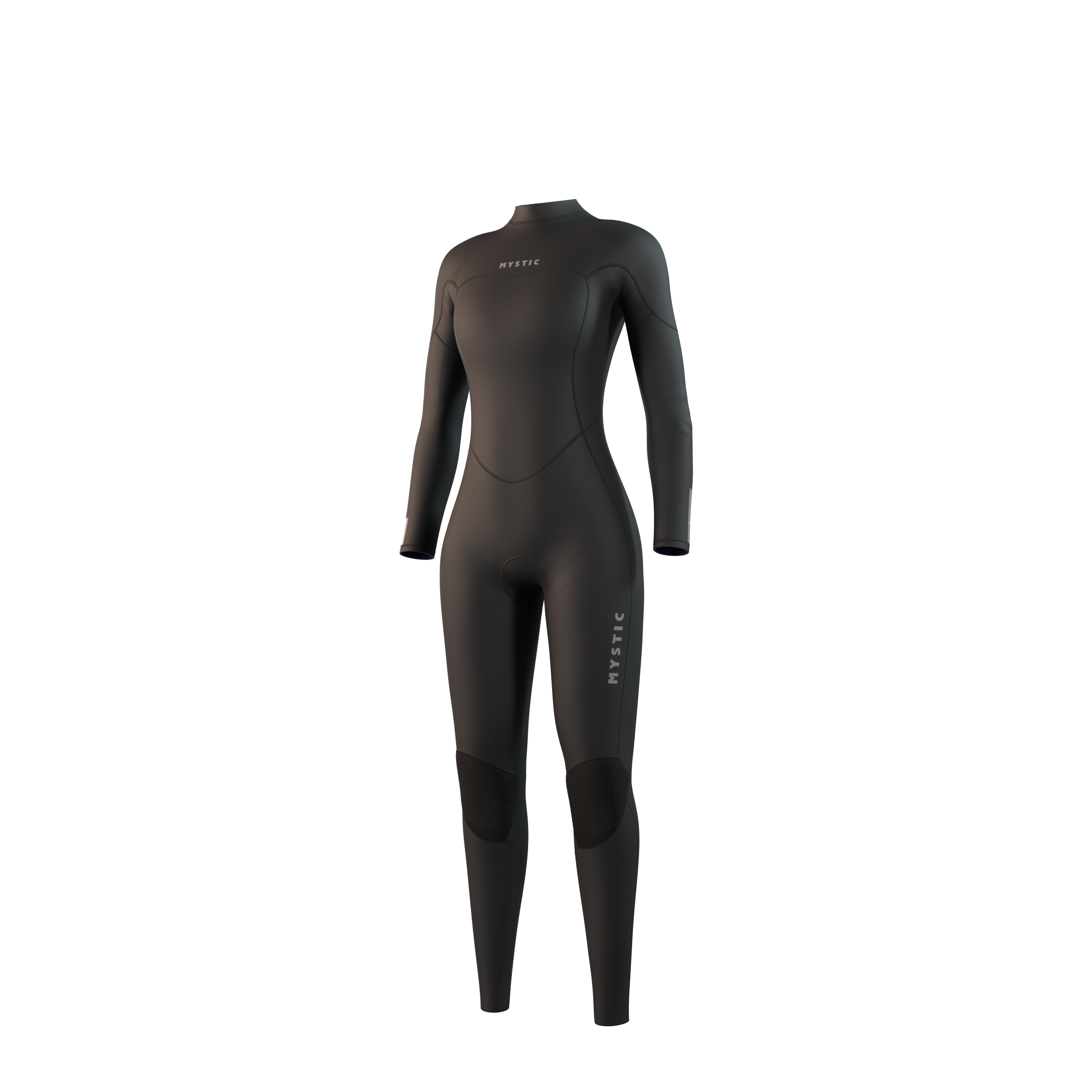 Mystic Star Fullsuit 5/3mm Bzip Women black, front view