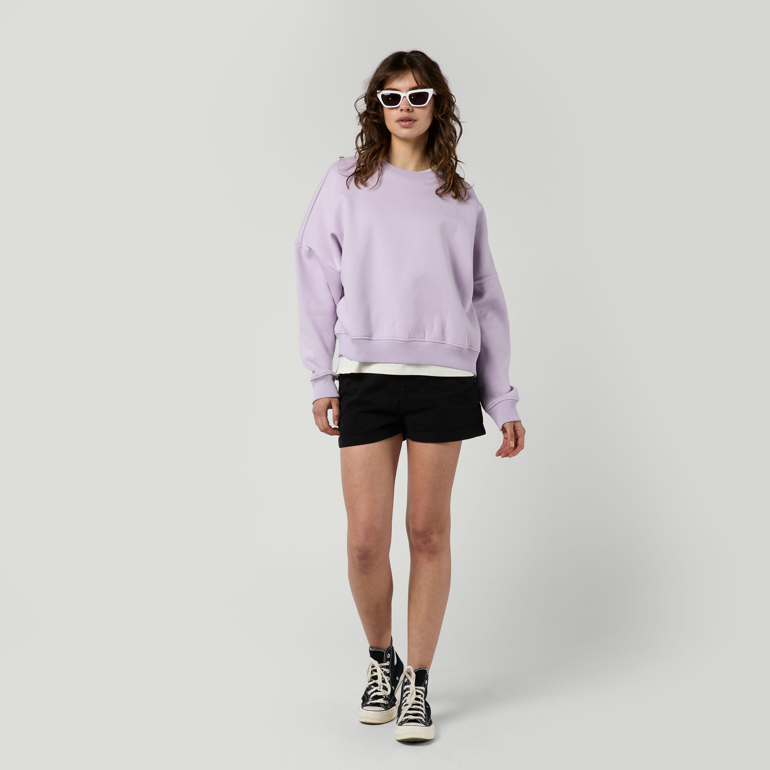 Mystic Dropped Shoulder Crew Sweat Damen