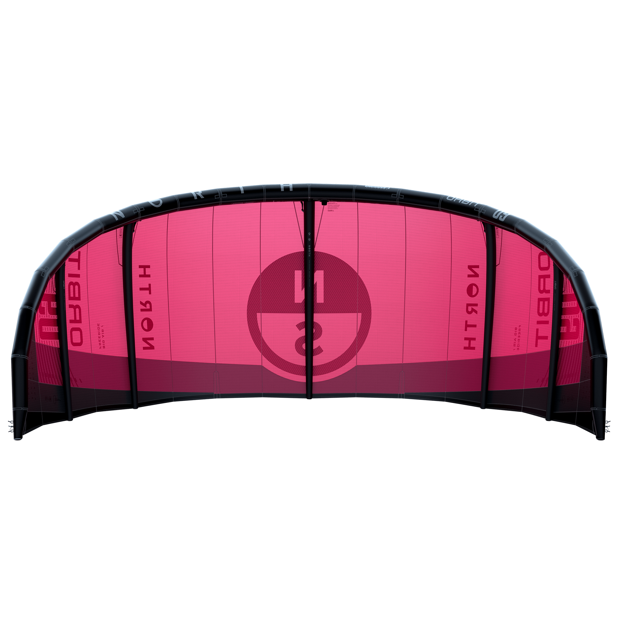 North Orbit Kite 2025 red, bottom view