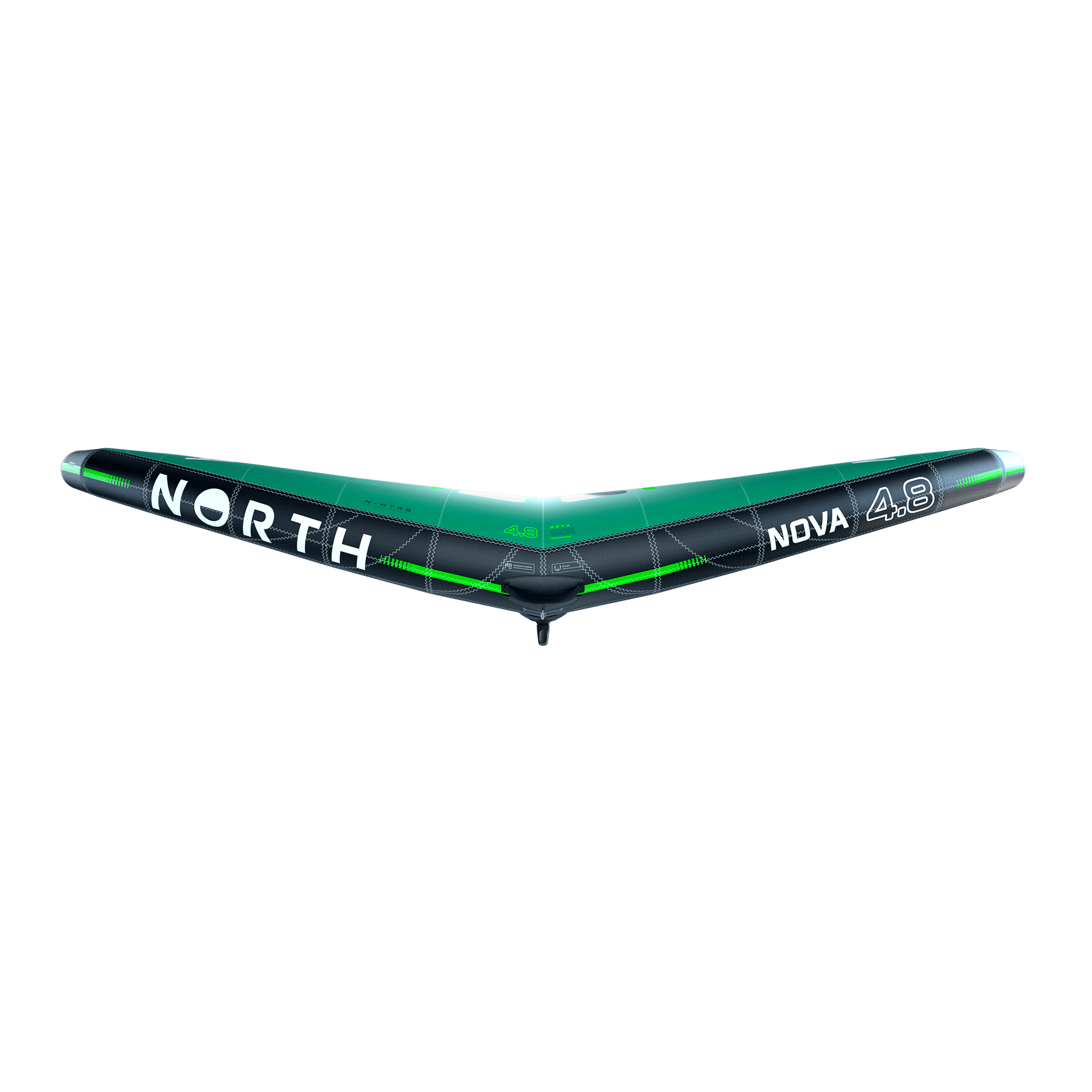North Nova Wing 2025 green, front view
