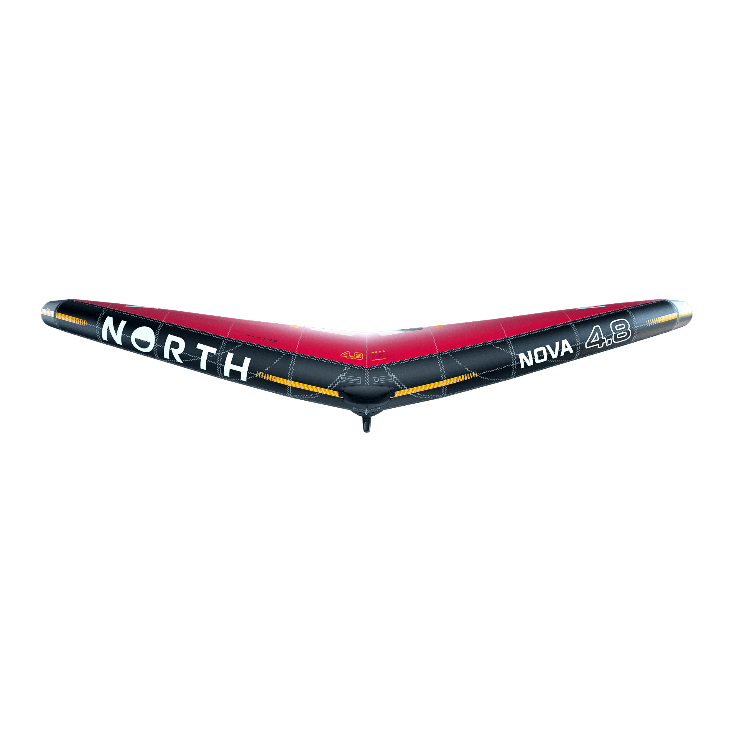 North Nova Wing 2025 red, front view