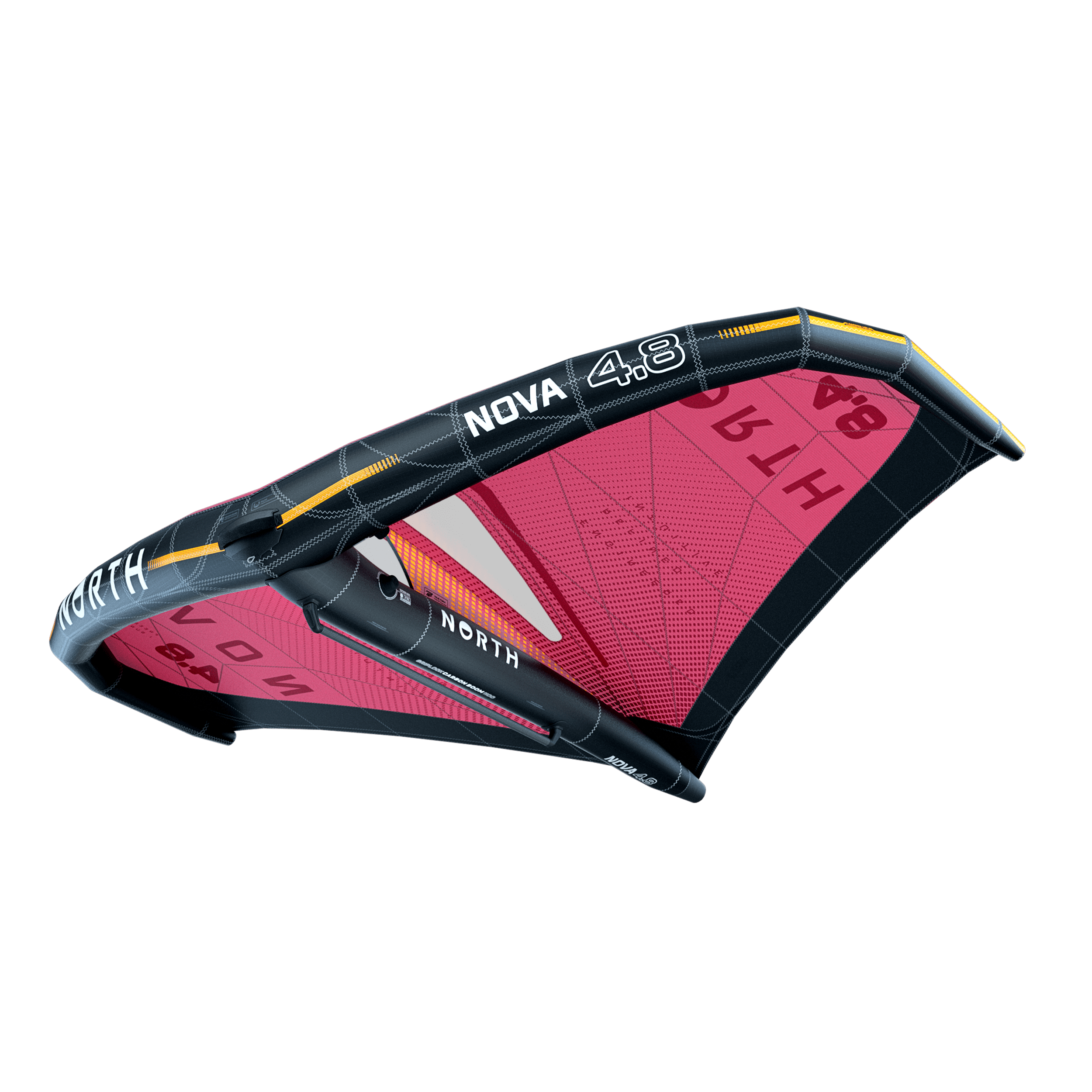 North Nova Wing 2025 red, details