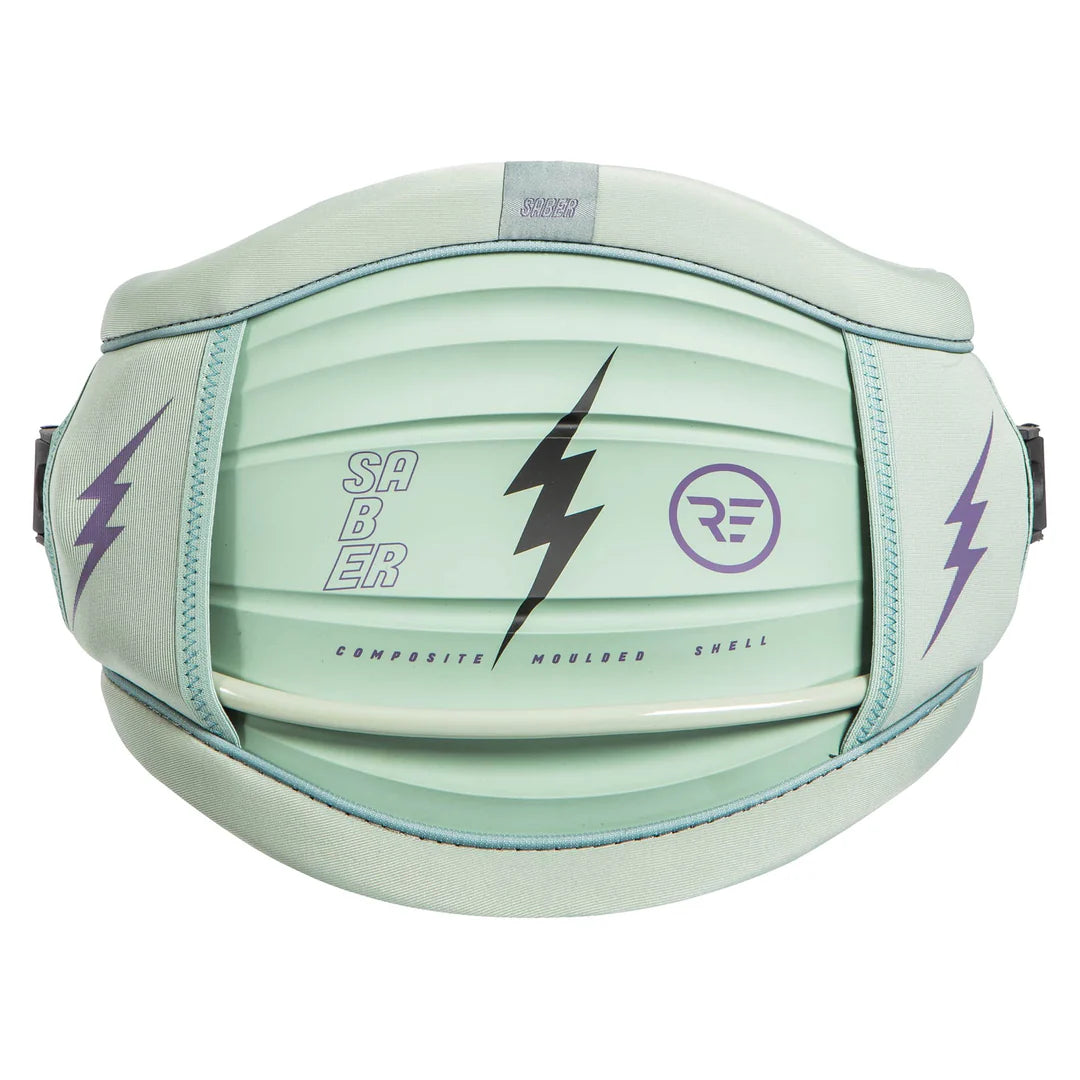 Ride Engine Saber V3 Harness light blue, back view