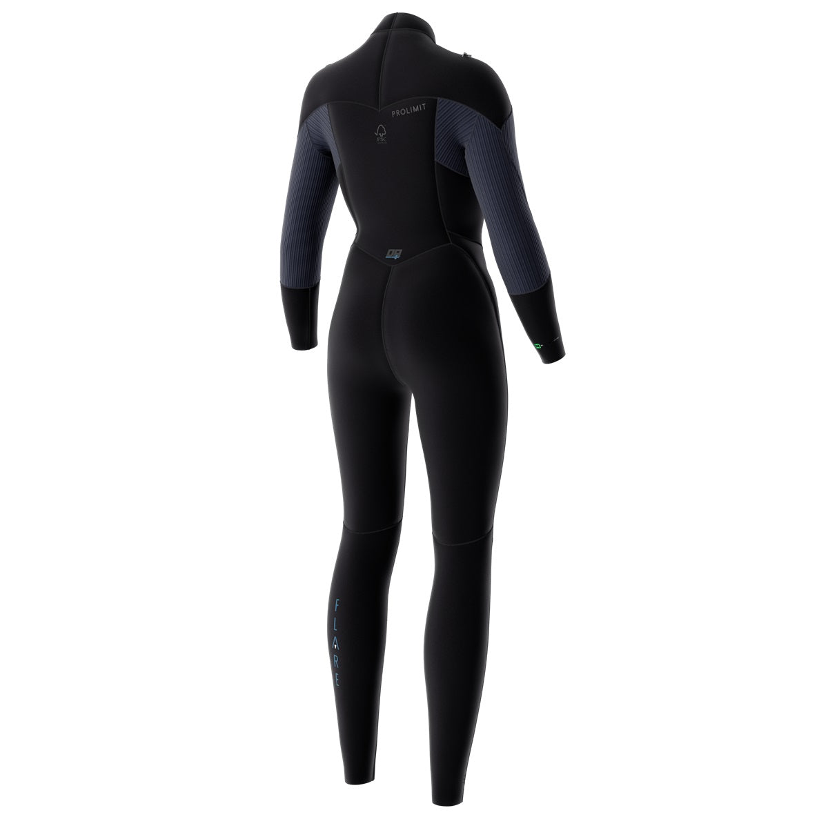 Prolimit Flare Steamer C-Zip 5/4 - Black/Navy