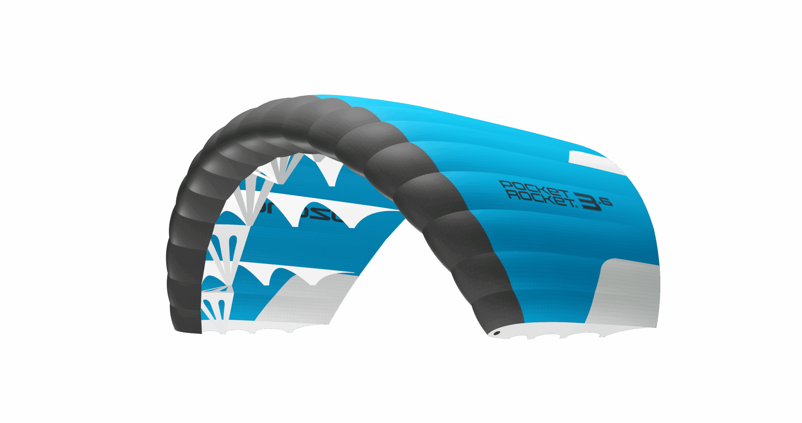 Ozone Pocket Rocket V2 – Light Blue/Carbon Grey/White