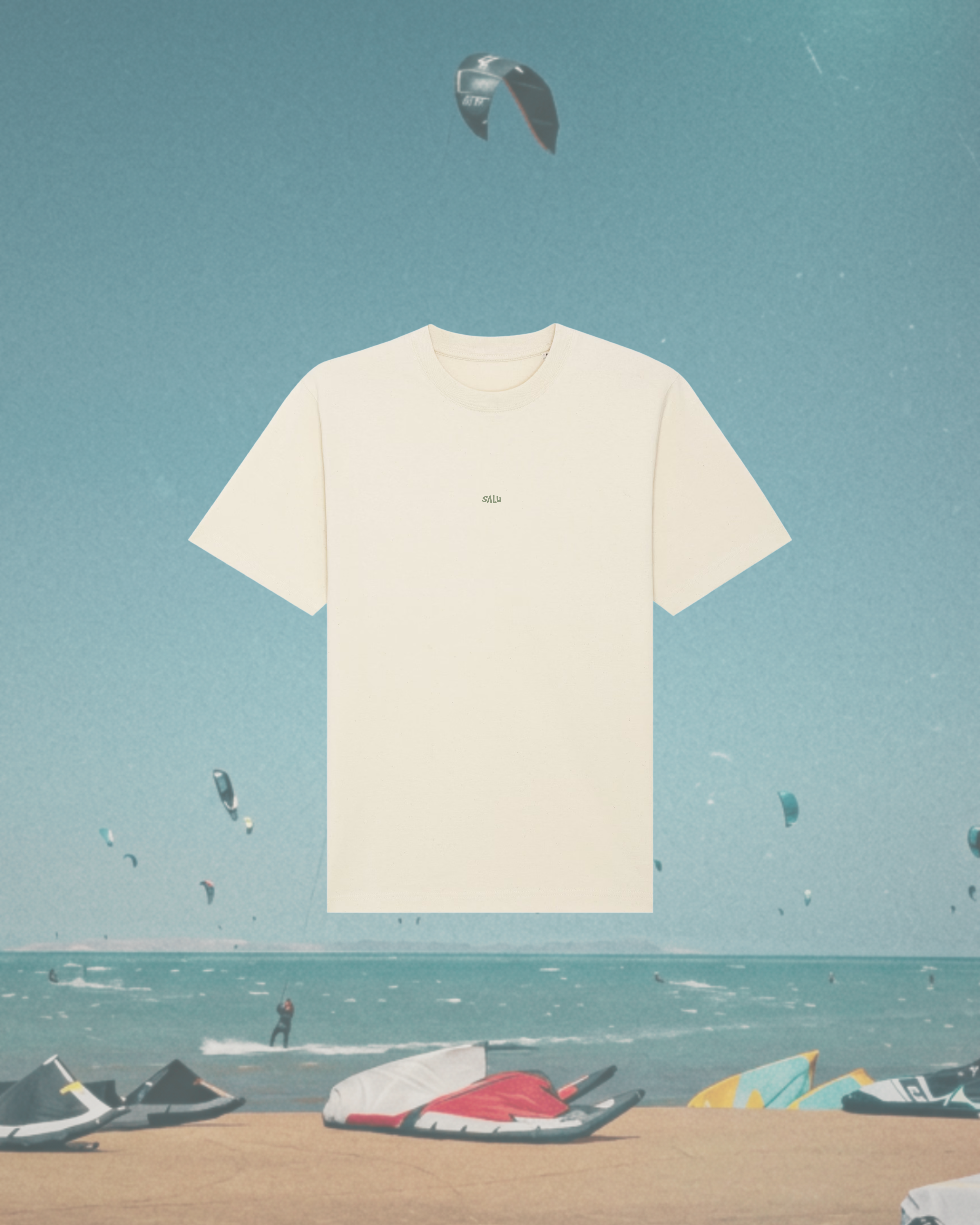 STOKED tee voorkant