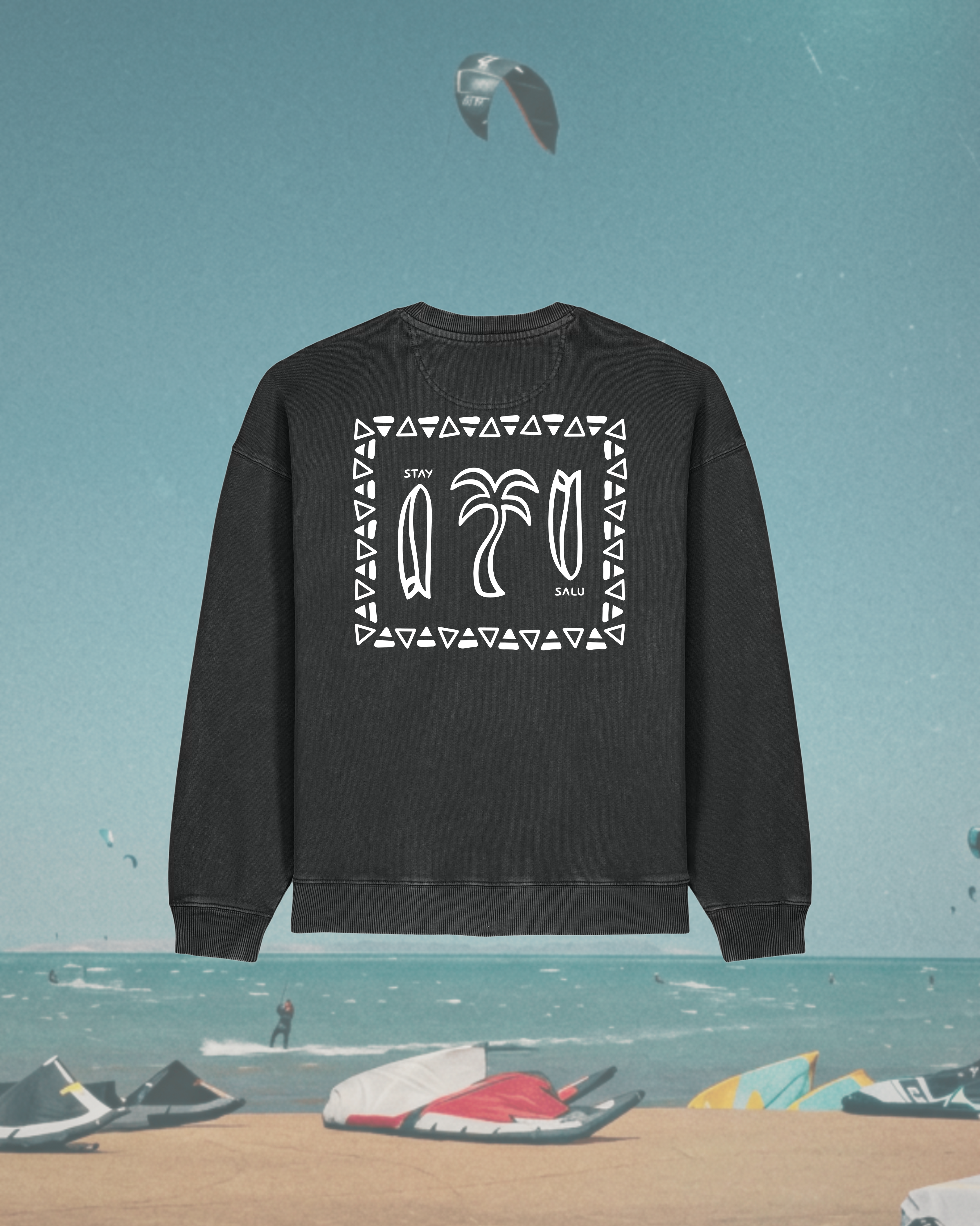SURF sweater achterkant