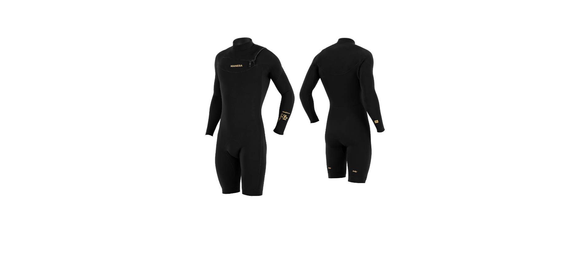 Manera Seafarer Shorty Hybrid 3/2 FZ long sleeve
