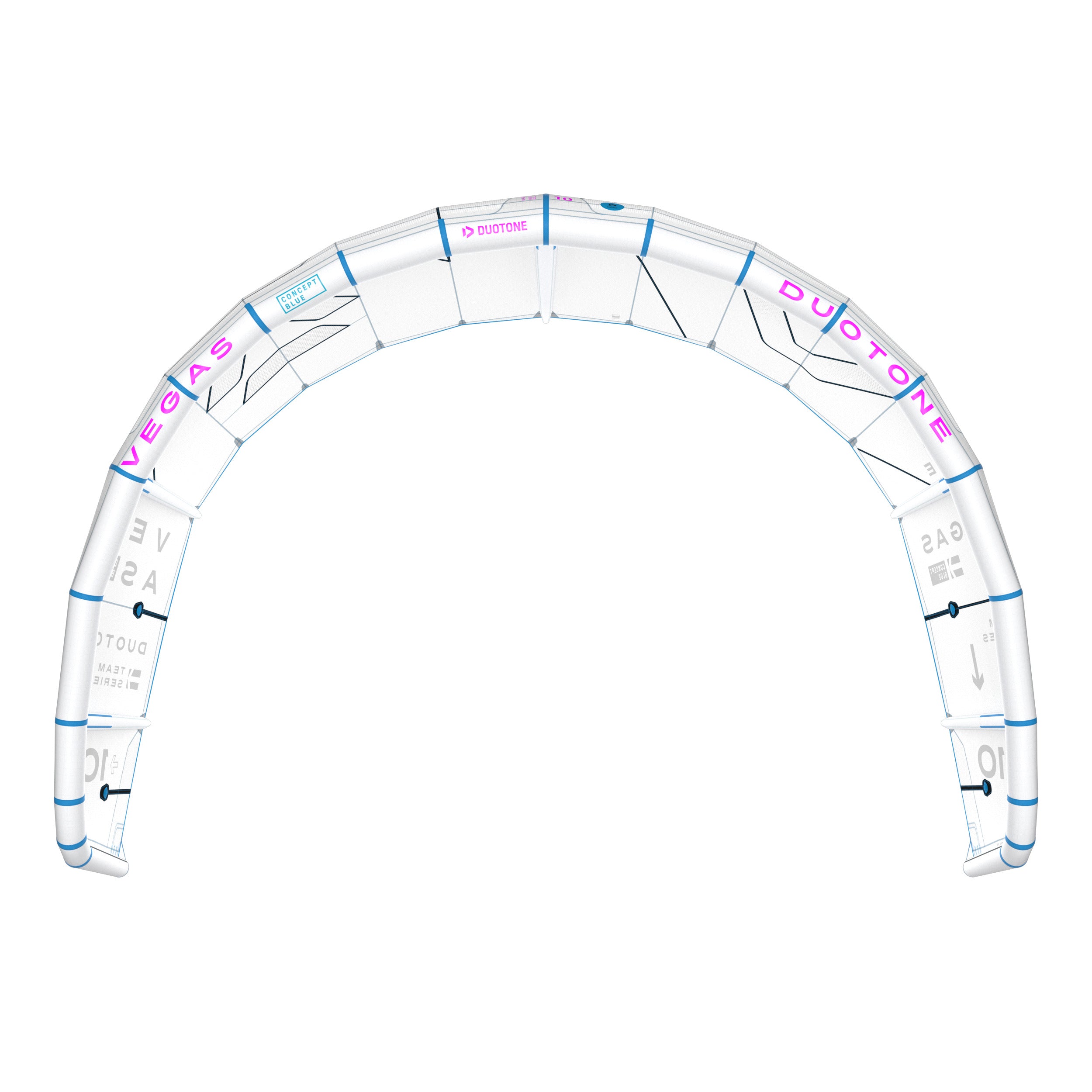 Duotone Vegas Concept Blue 2025, front view