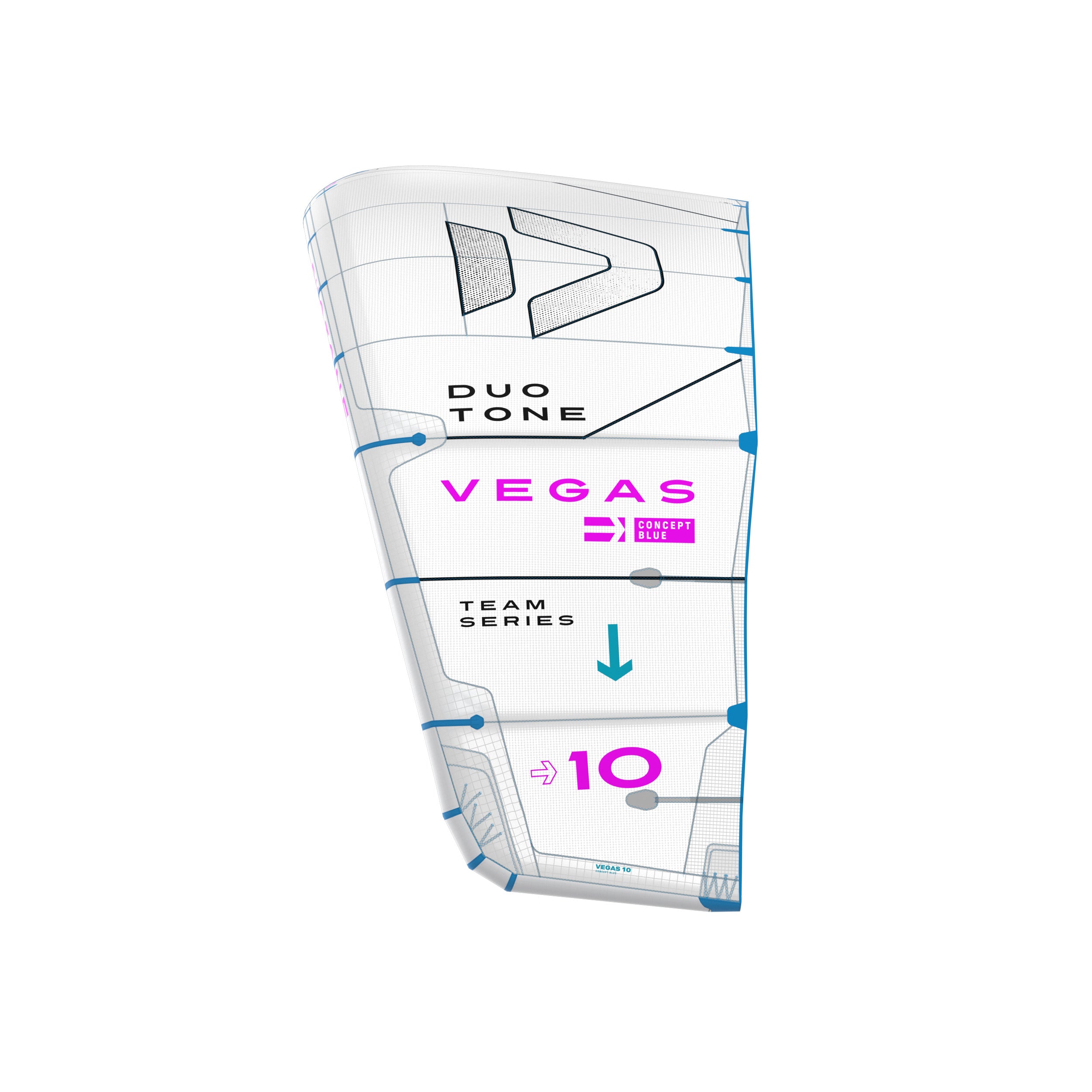 Duotone Vegas Concept Blue 2025, side view