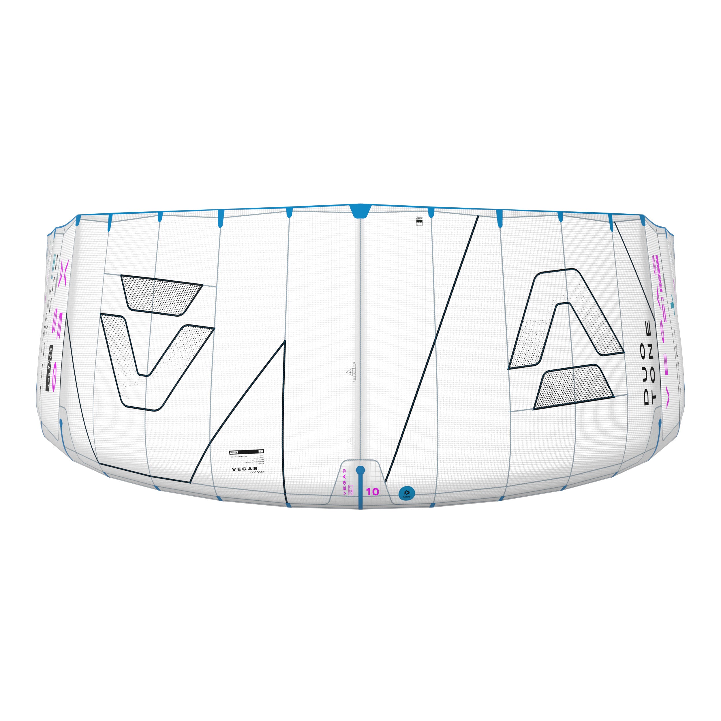 Duotone Vegas Concept Blue 2025, top view