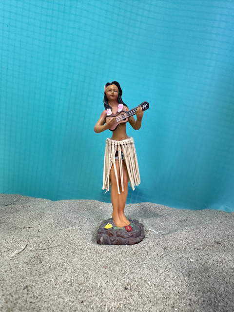 Hula-Mädchen - Hawaiianische Armaturenbrettpuppe