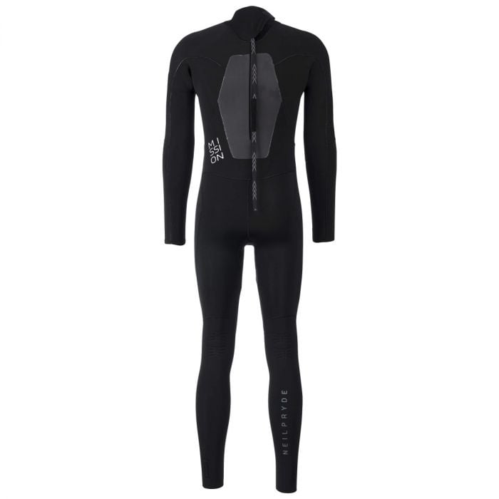 Neil Pryde Mission Fullsuit 5/4 BZ black, back view