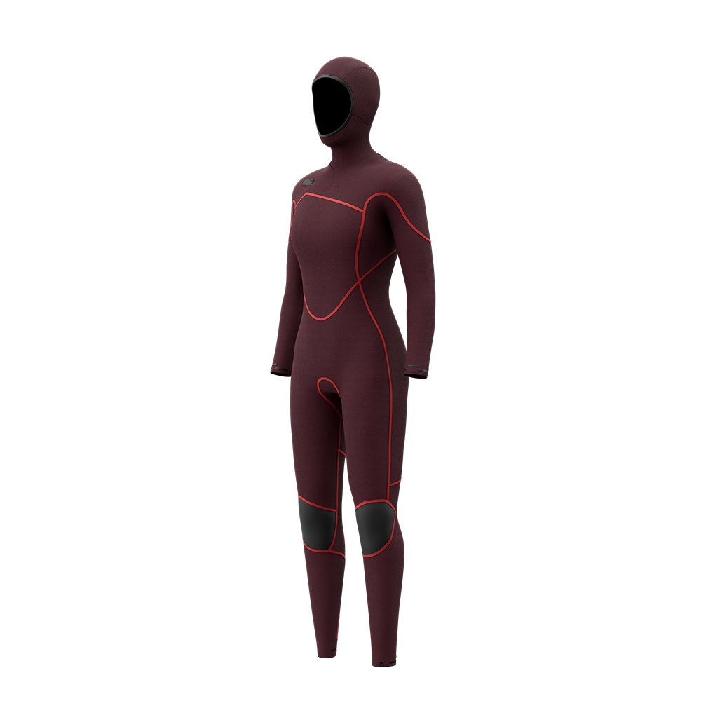 Mystic Gem Fullsuit 6/4/3mm Hooded Fzip Women