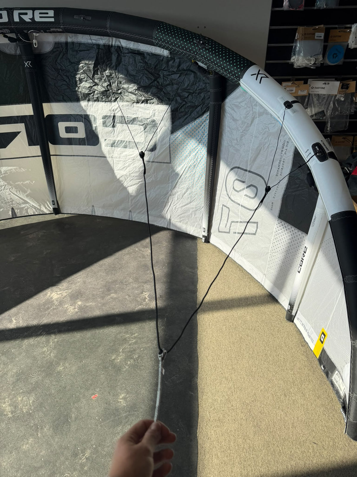 Core XR8 7m White/Black - Tweedekans tas