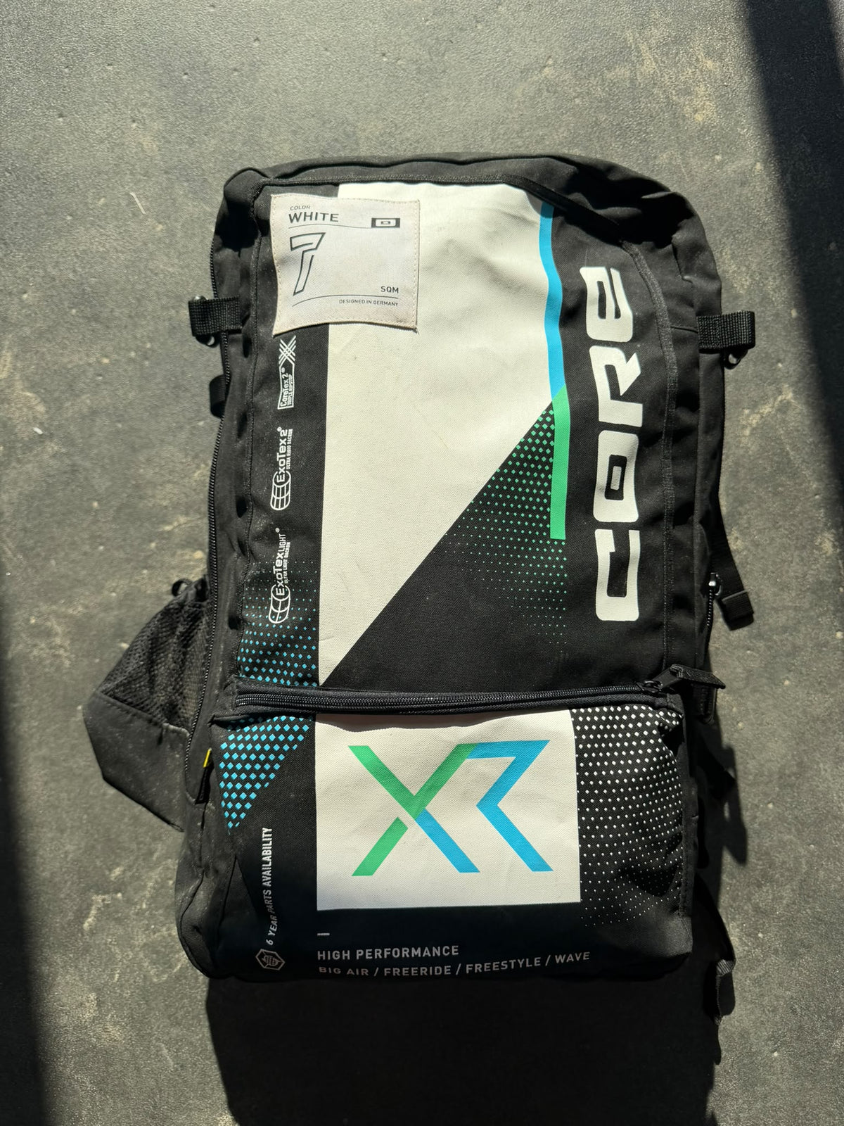 Core XR8 7m White/Black - Tweedekans uitgespreid