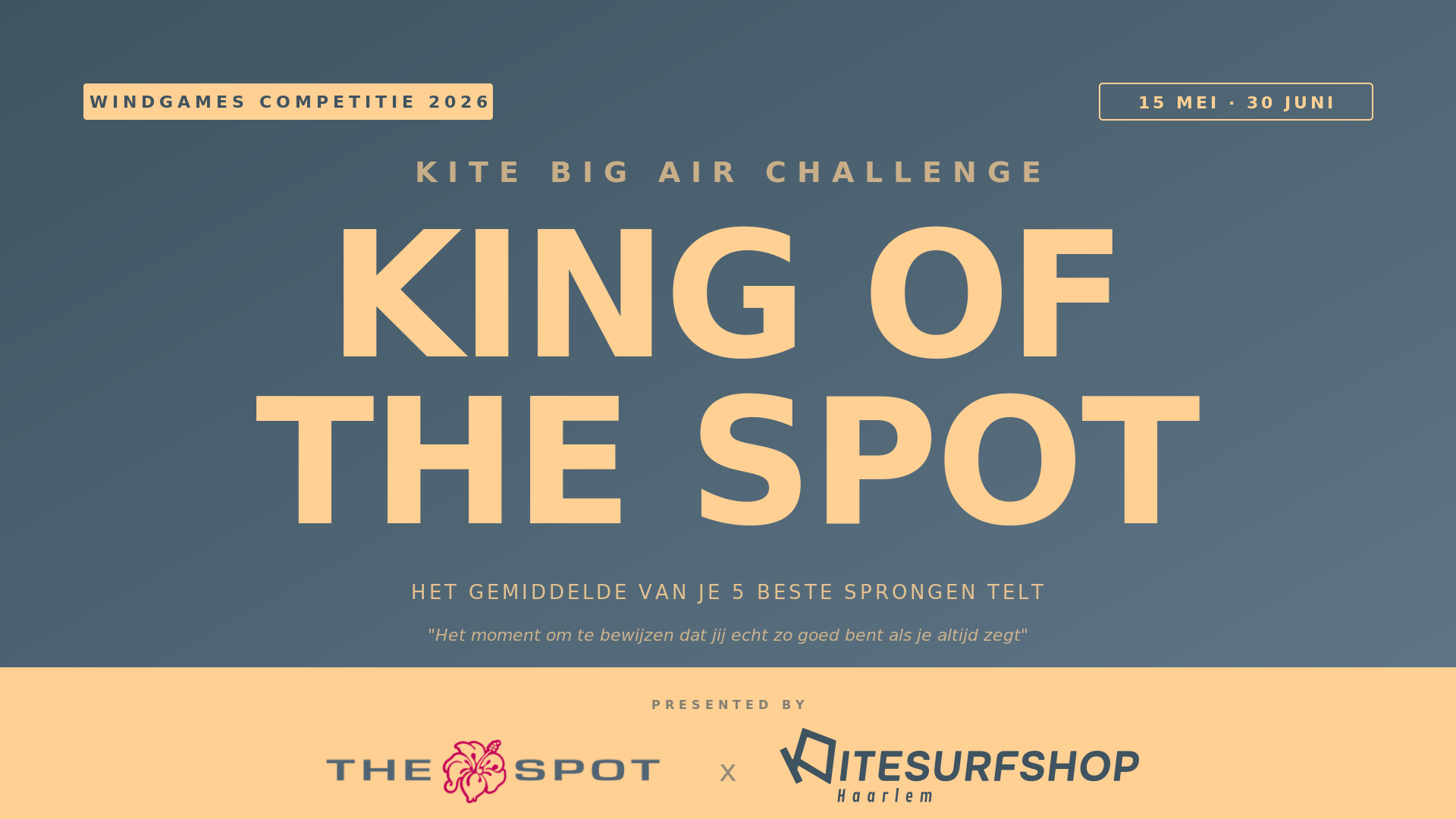 King of The Spot 2026 - de Big Air Challenge van The Spot