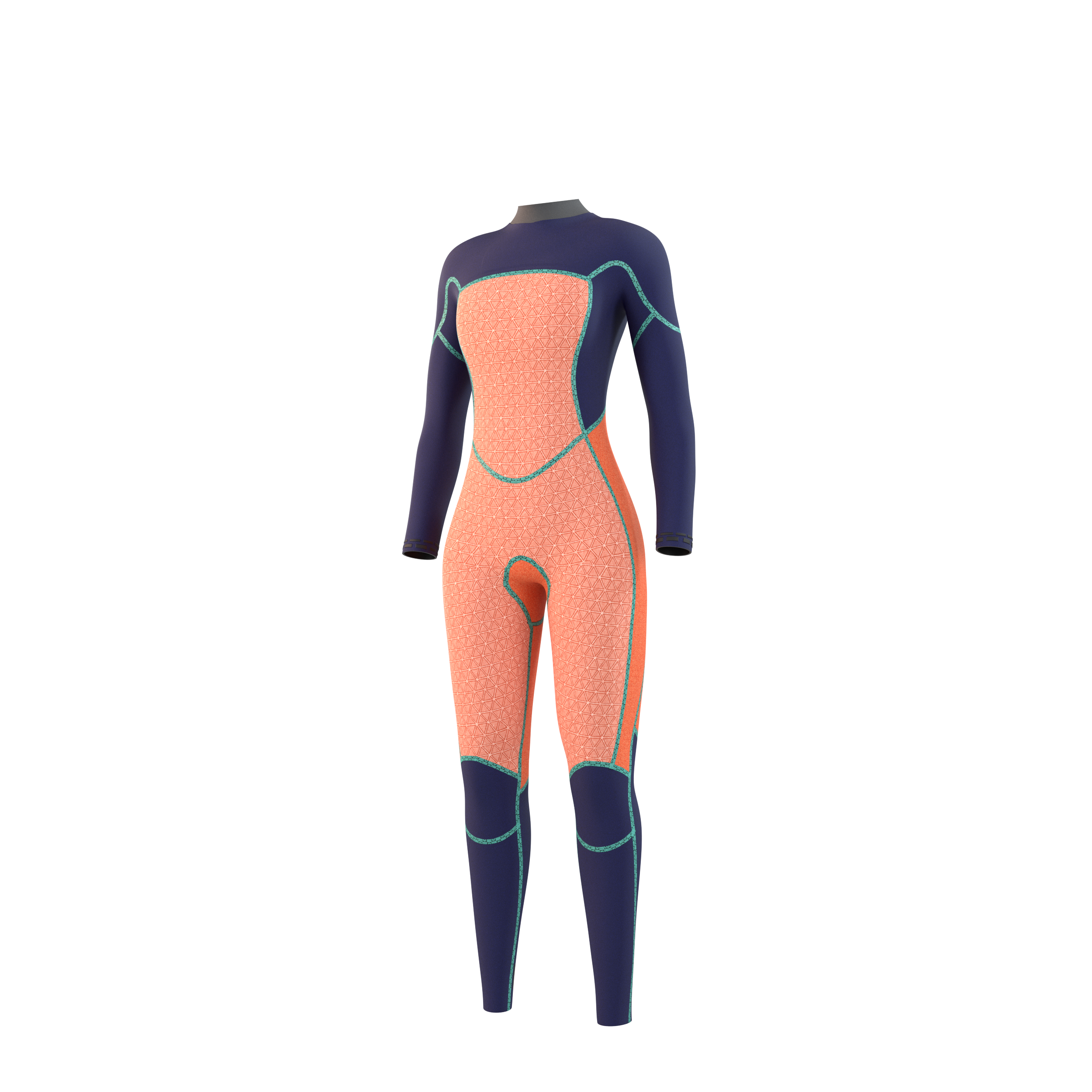 Jayde Fullsuit 5/4mm Double Fzip Damen