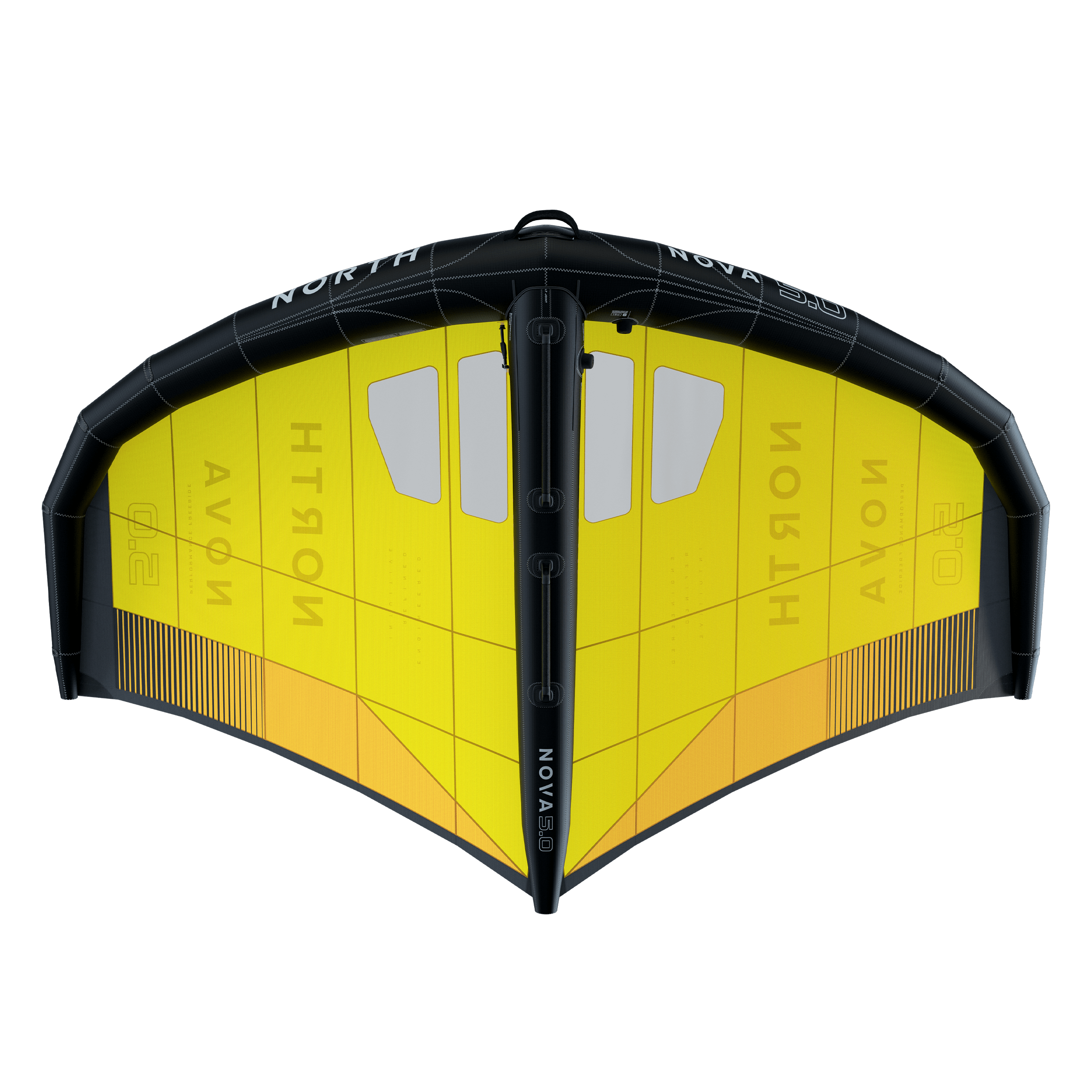 North Nova Wing 2023 yellow, bottom view