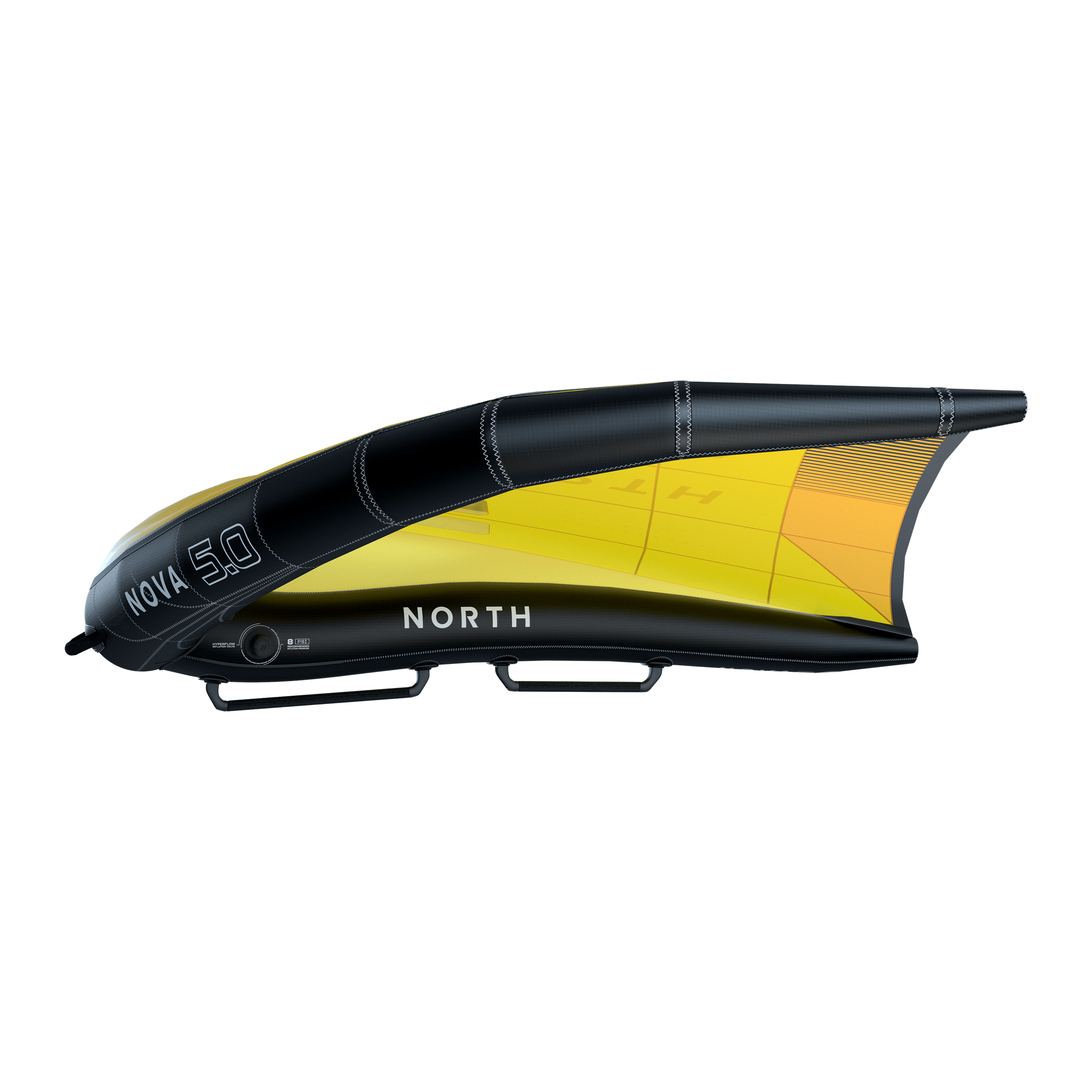 North Nova Wing 2023 yellow, side view