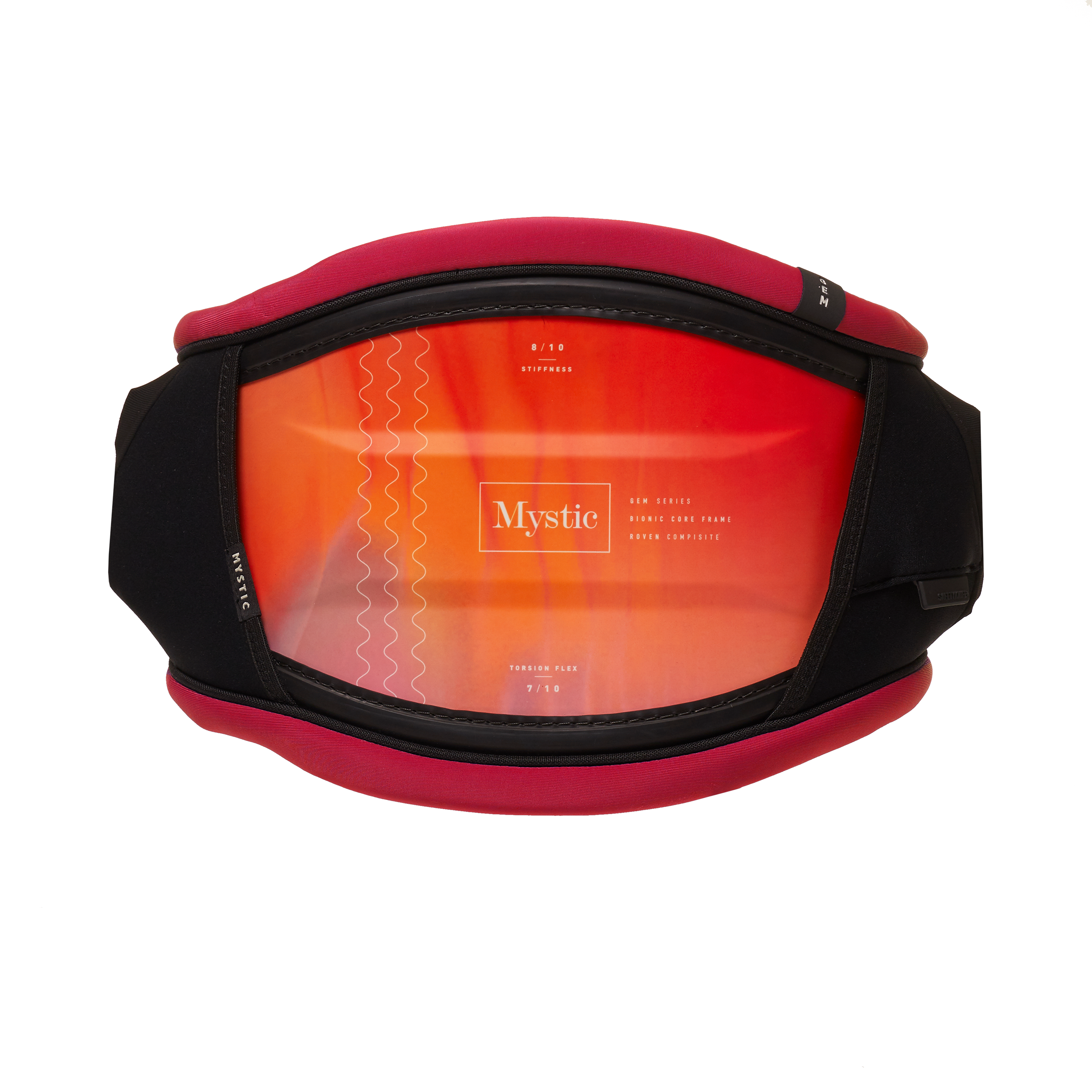 Mystic Gem Waist Harness Women 2023 orange, back view