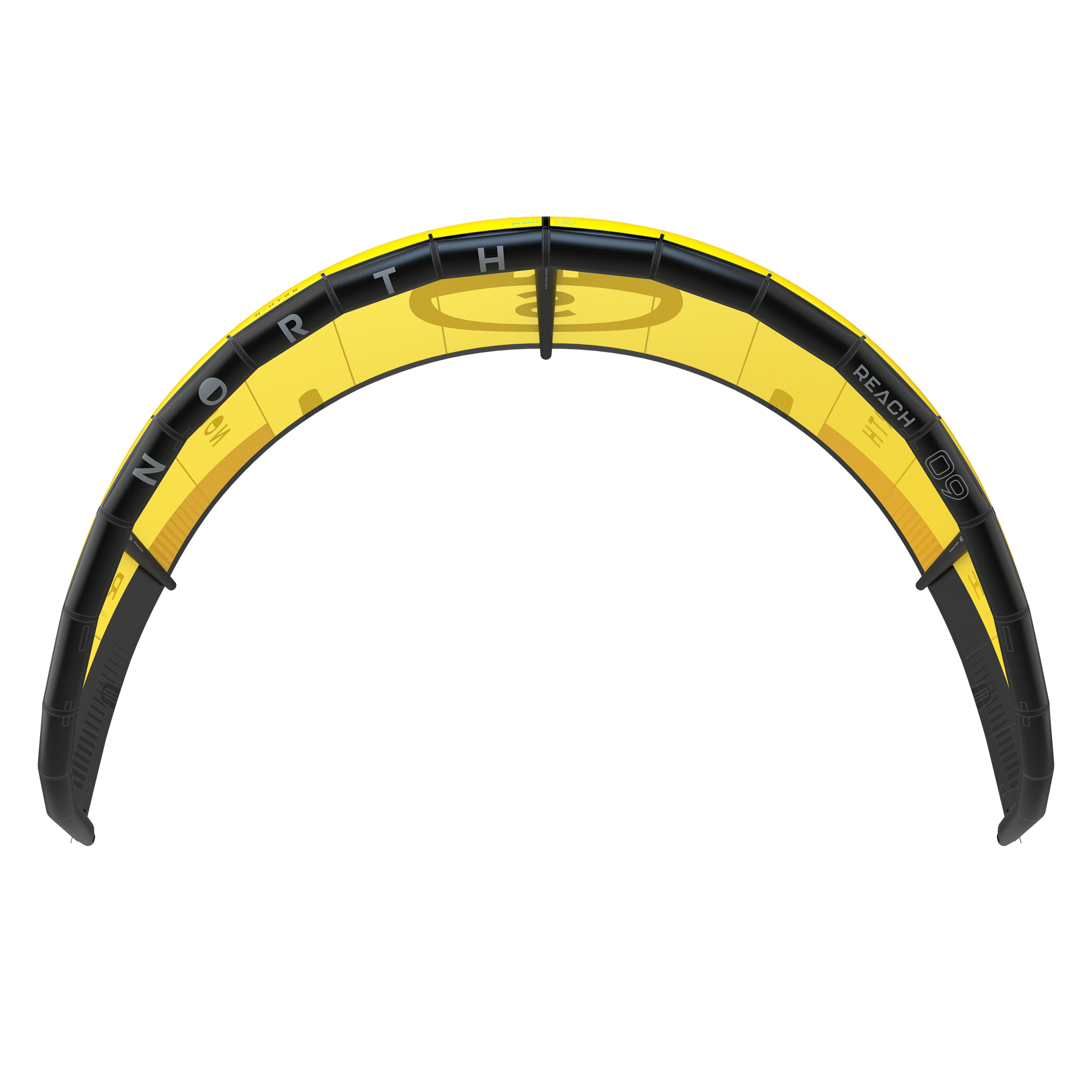 North Reach 2024 yellow, front view