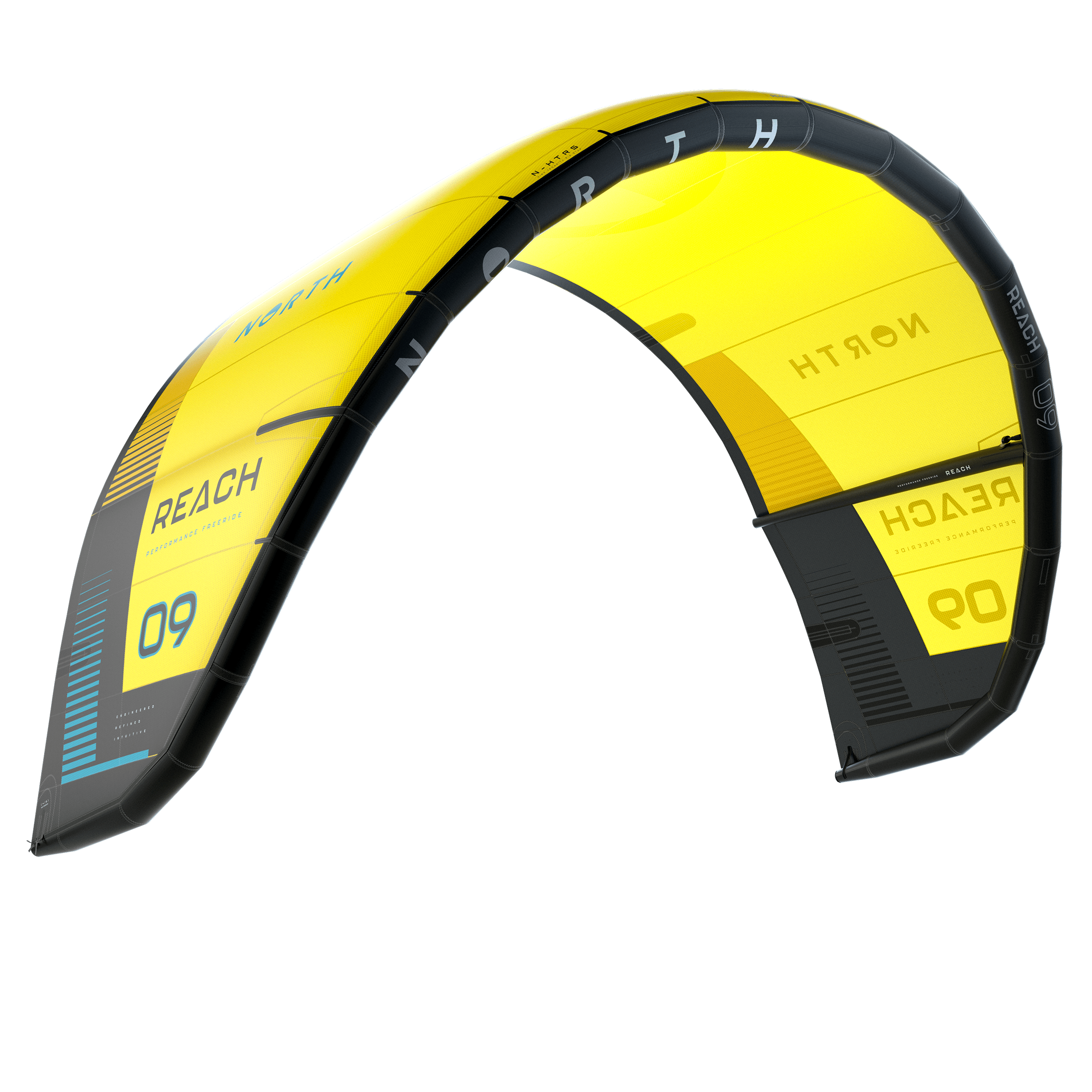 North Reach 2024 yellow, detail