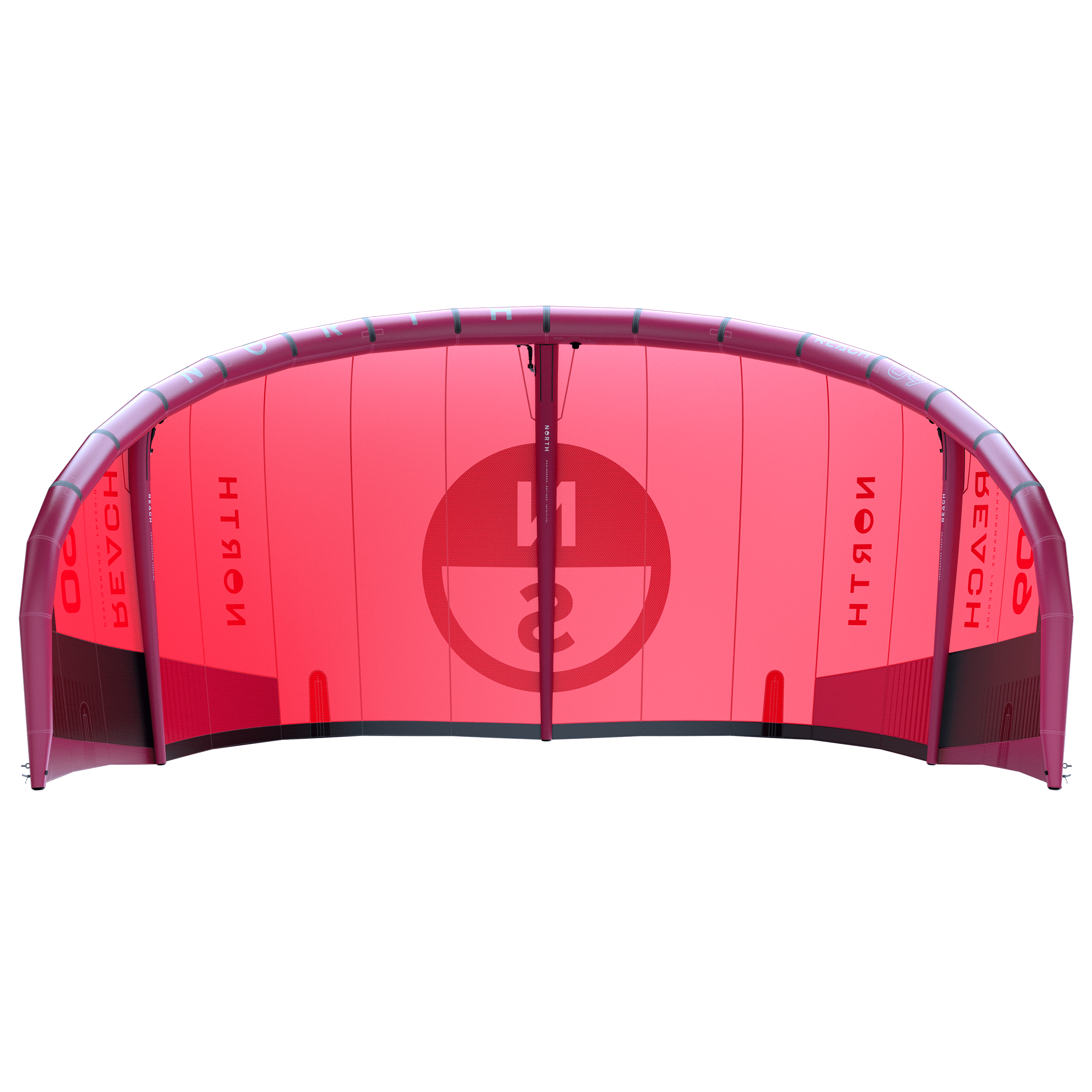 North Reach 2024 red, bottom view