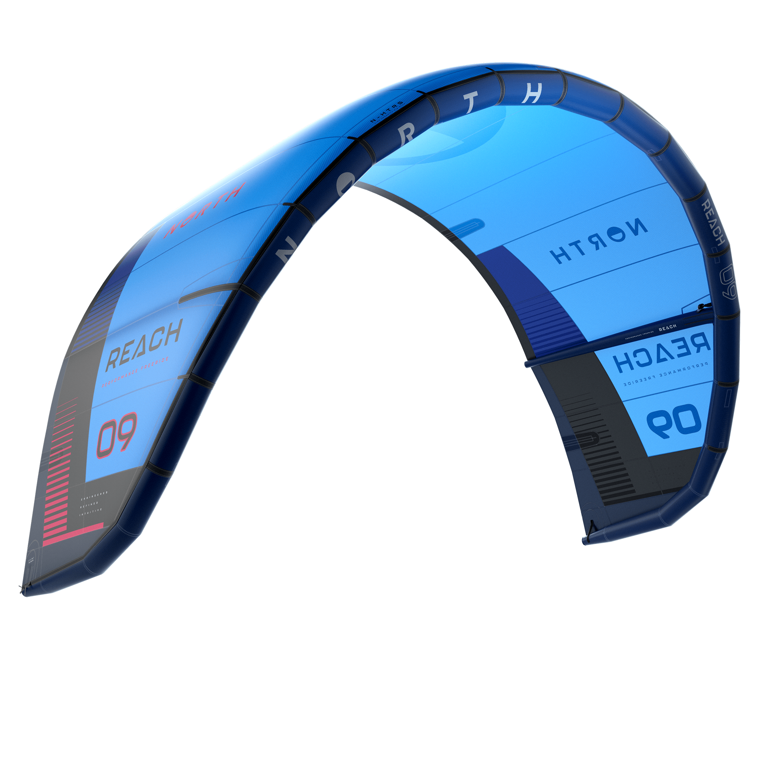 North Reach 2024 dark blue, detail