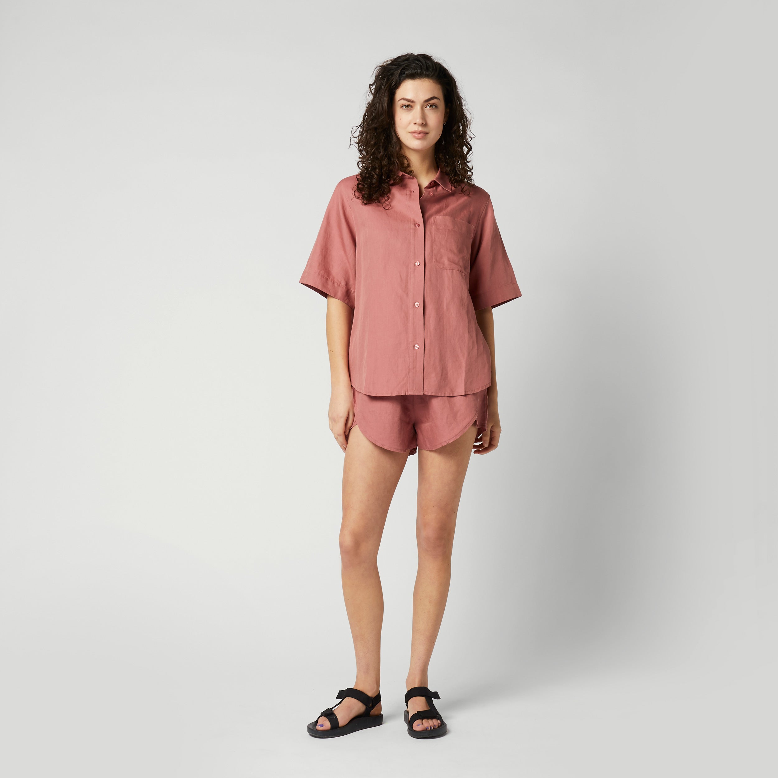 Mystic Linen Shirt Women