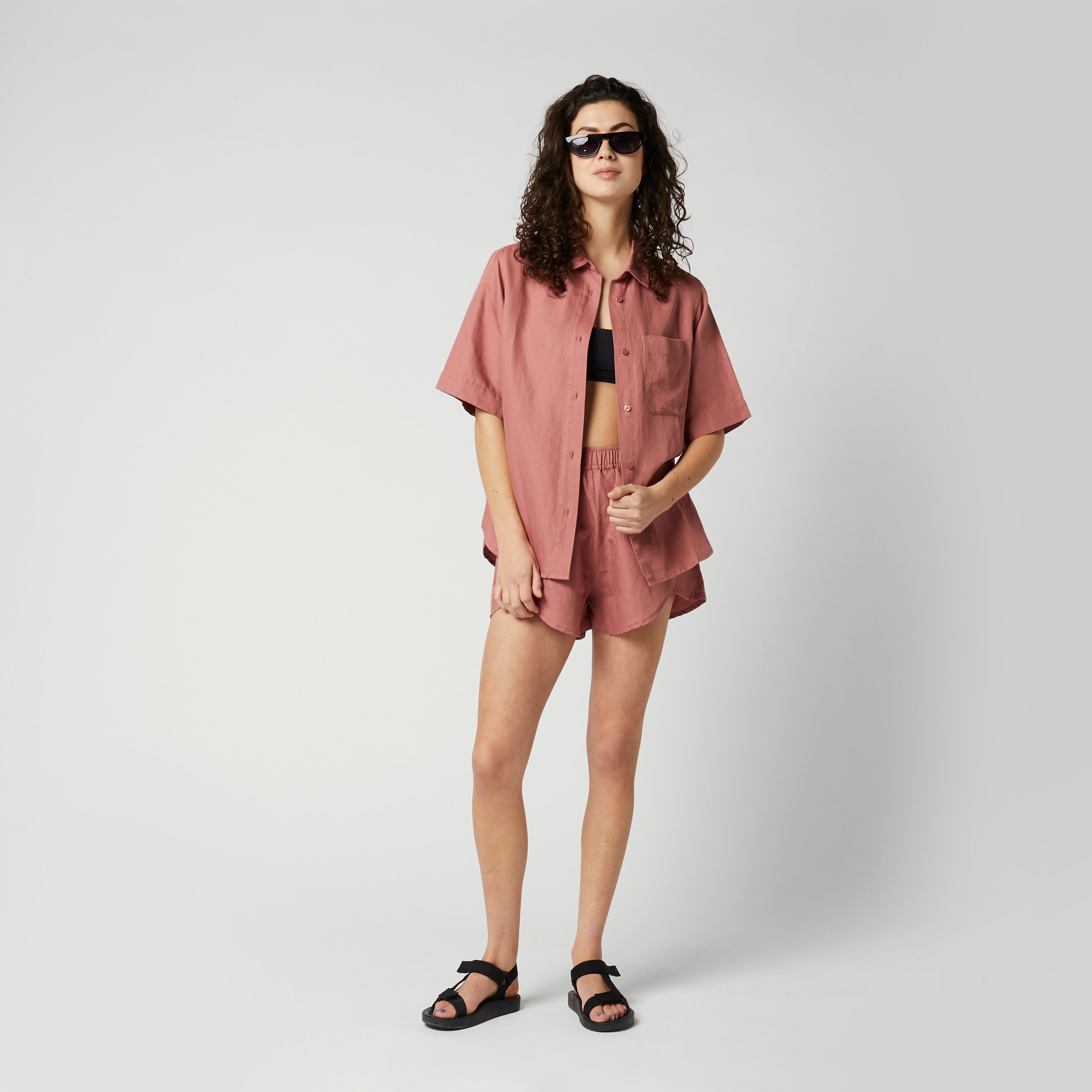 Mystic Linen Shirt Women