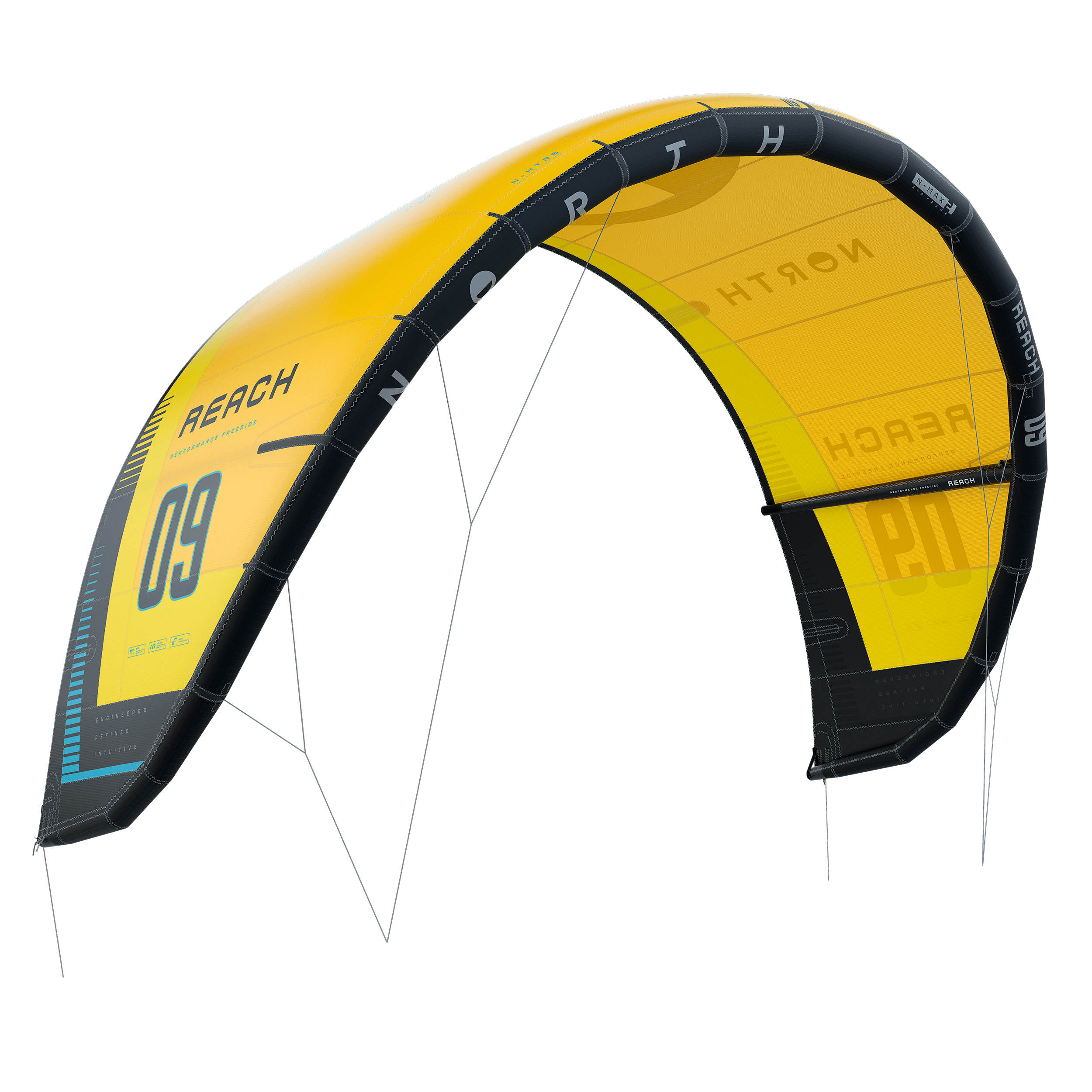 North Reach 2025 yellow, details