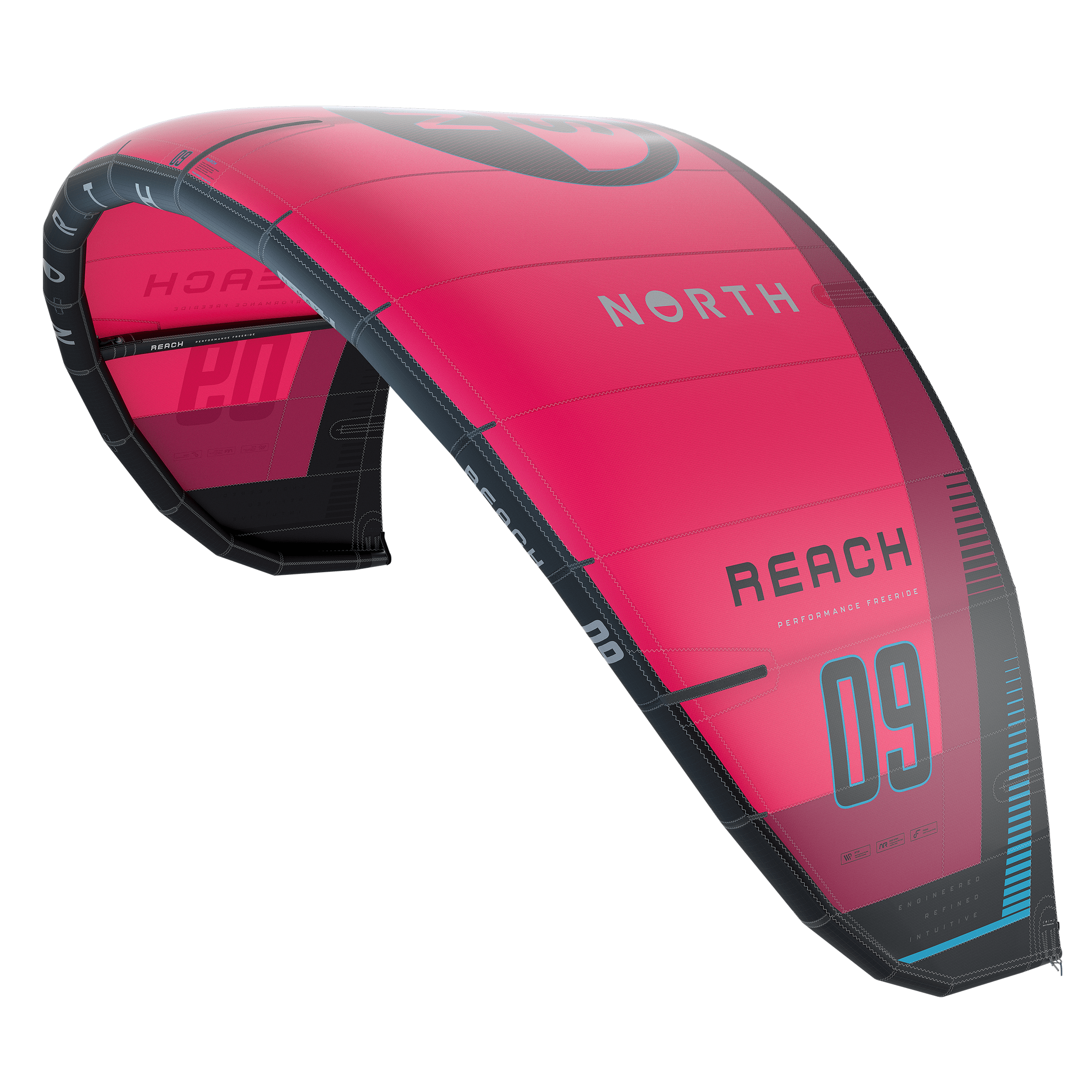 North Reach 2025 red, details