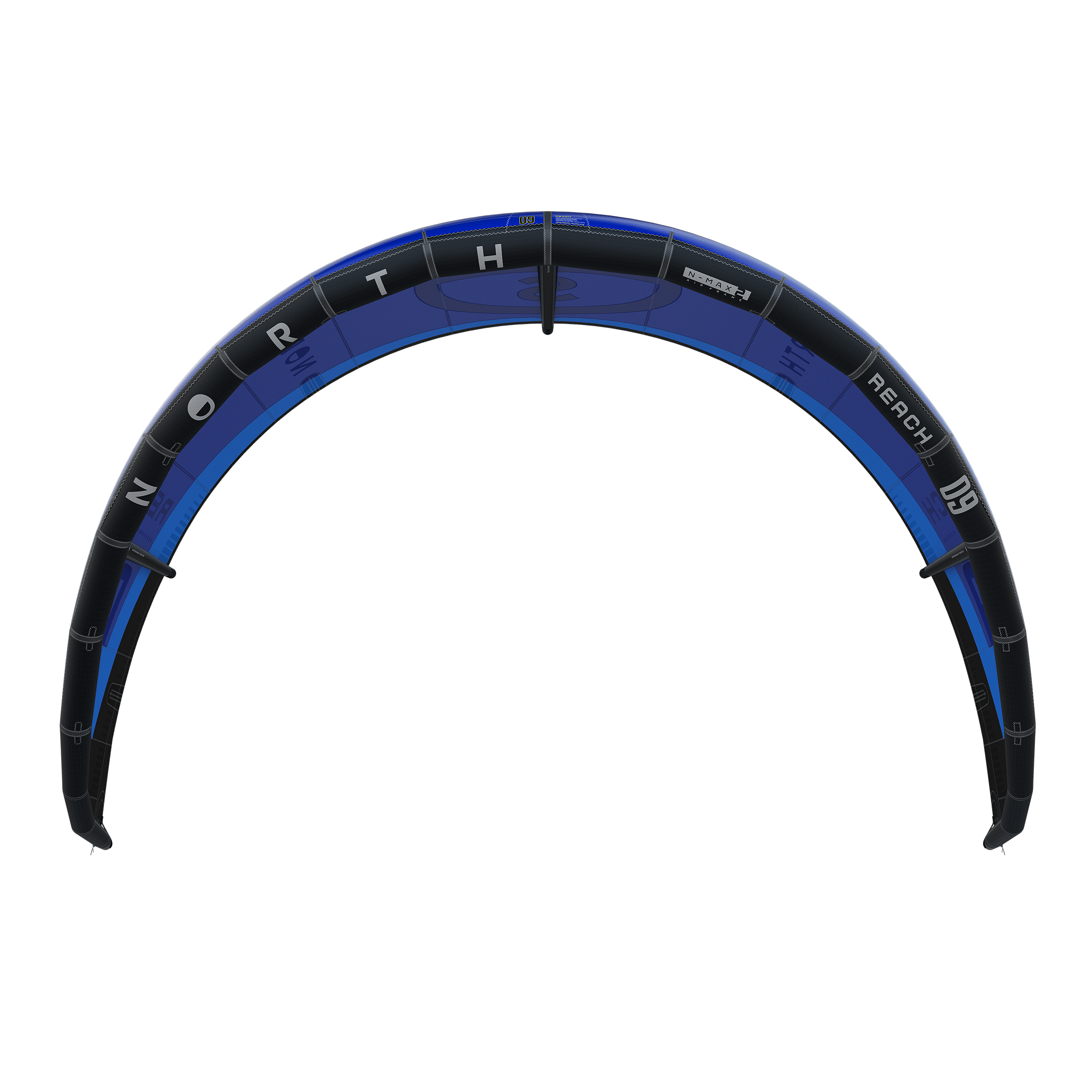 North Reach 2025 blue, front view