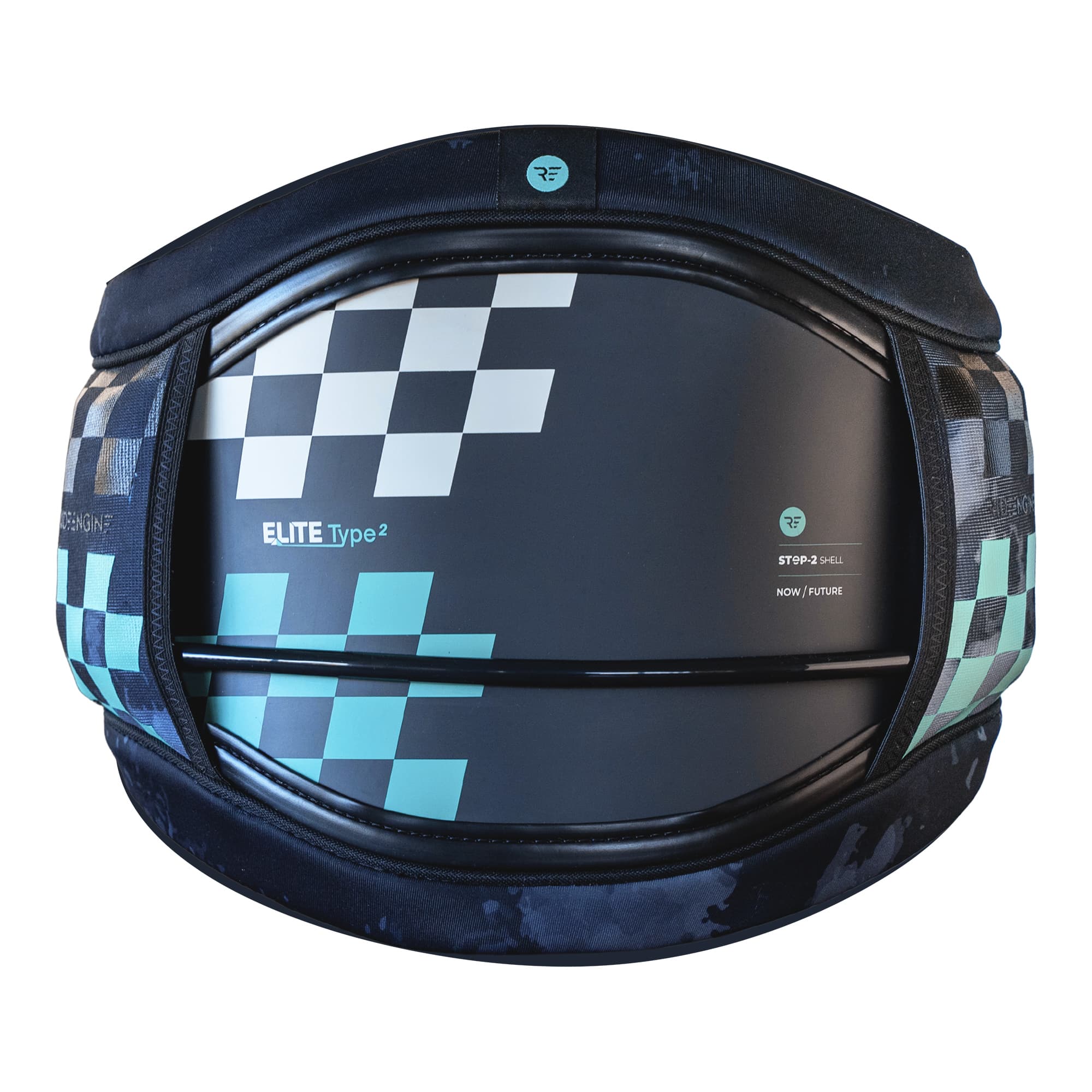 Ride Engine Elite Type 2 Hyperlock Harness blue, back view