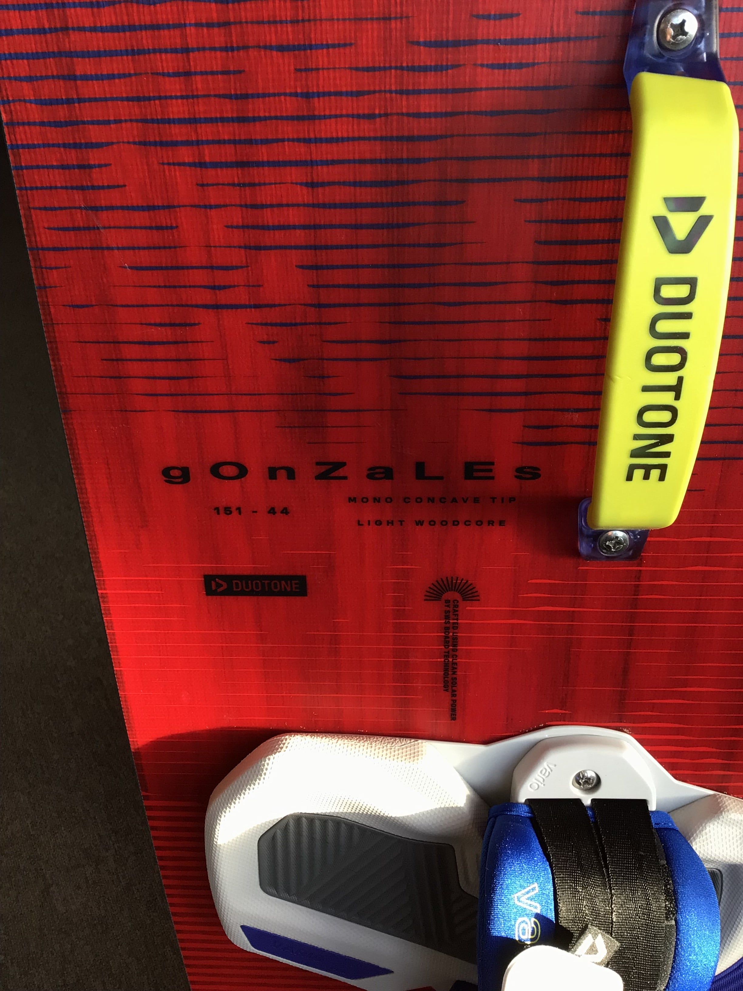 Duotone Gonzales 2025 | 151 | Demo Board incl vario pads/straps