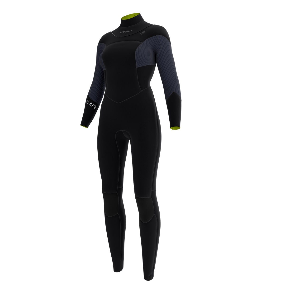 Prolimit Flare Steamer C-Zip 5/4 - Black/Navy