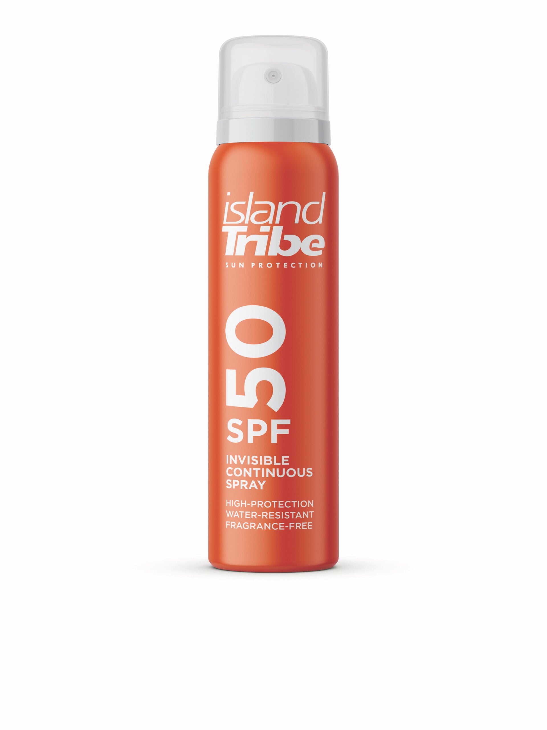 Island Tribe Clear Gel Spray SPF 50 continuous
